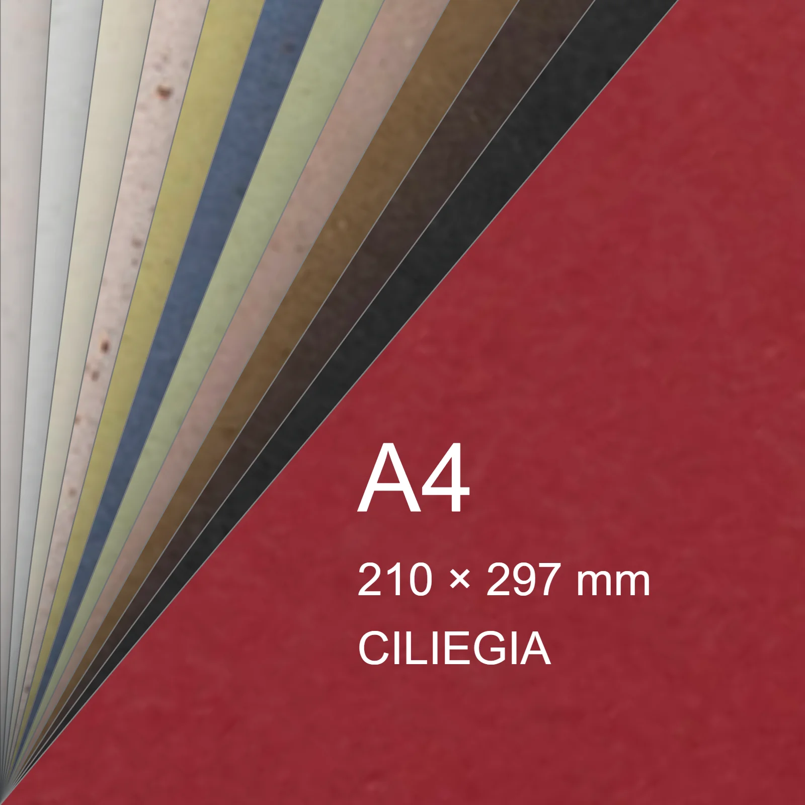 Cartoncino Favini, Crush, 250 g/m², A4, CILIEGIA bra6708 - immagine aggiuntiva