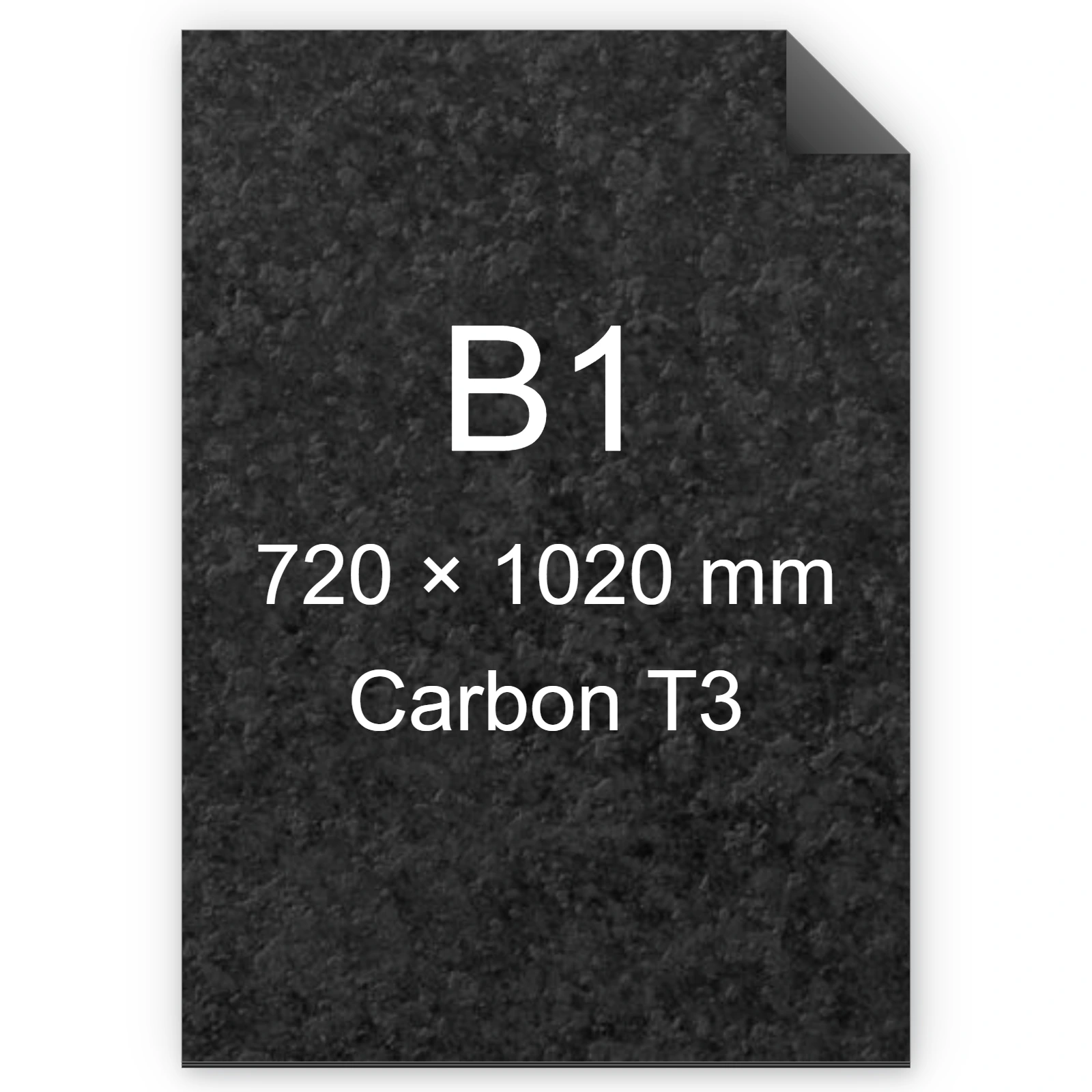 Carta Favini, Classy Covers, 115 g/m², B1, CARBON T3 bra6648b1