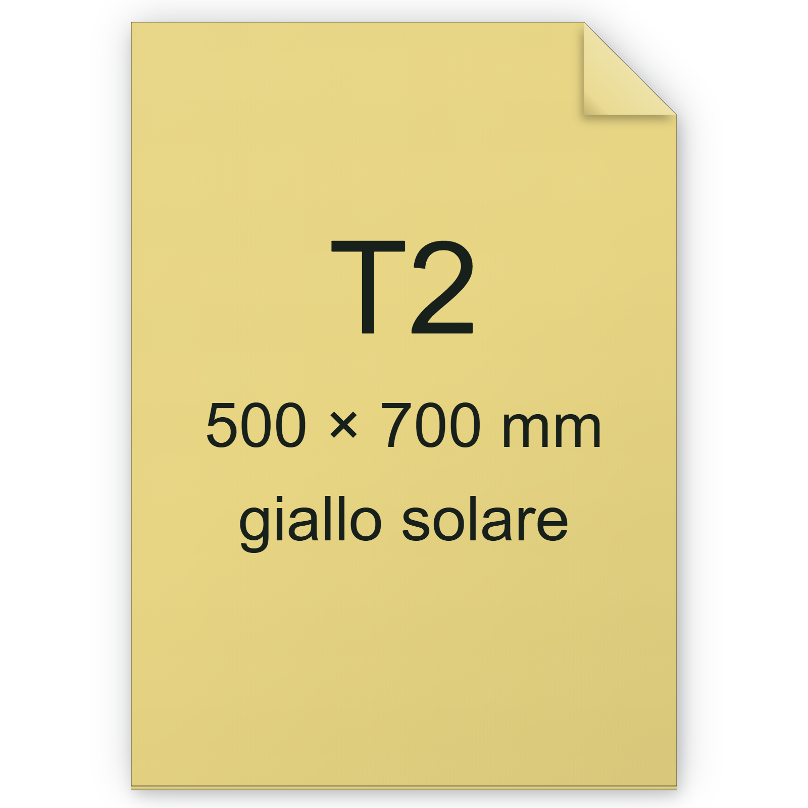 Cartoncino ManilaFormosa GIALLOSOLARE, t2, 140gr BRA529t2