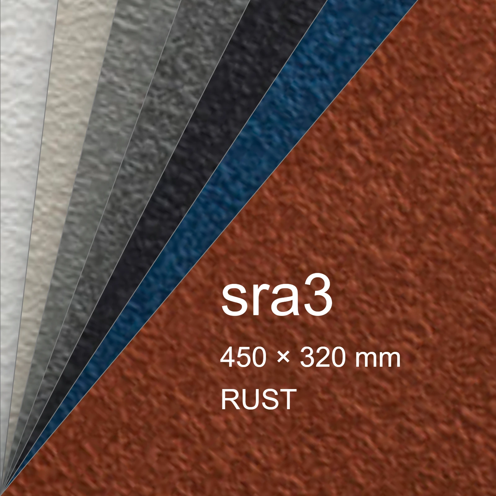 Cartoncino Favini, Tokyo, 120 g/m², sra3, RUST bra6613sra3 - immagine aggiuntiva