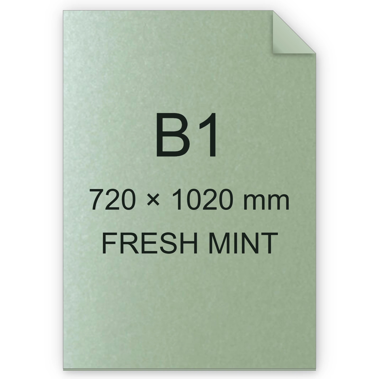 Cartoncino Favini, Majestic Classic, 290 g/m², B1, FRESH MINT bra752b1