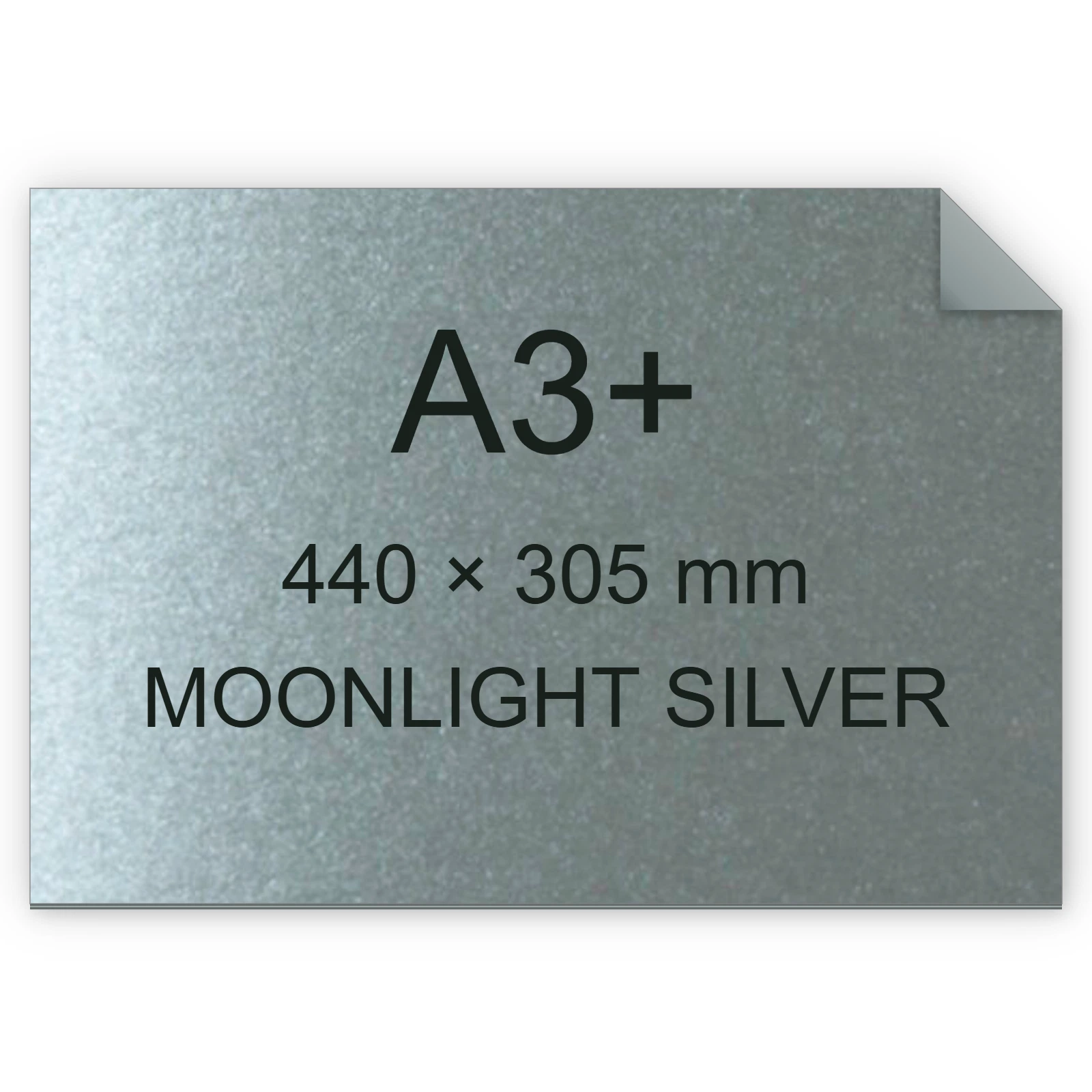 Cartoncino Favini, Majestic Classic, 290 g/m², A3+, MOONLIGHT SILVER bra754a3+