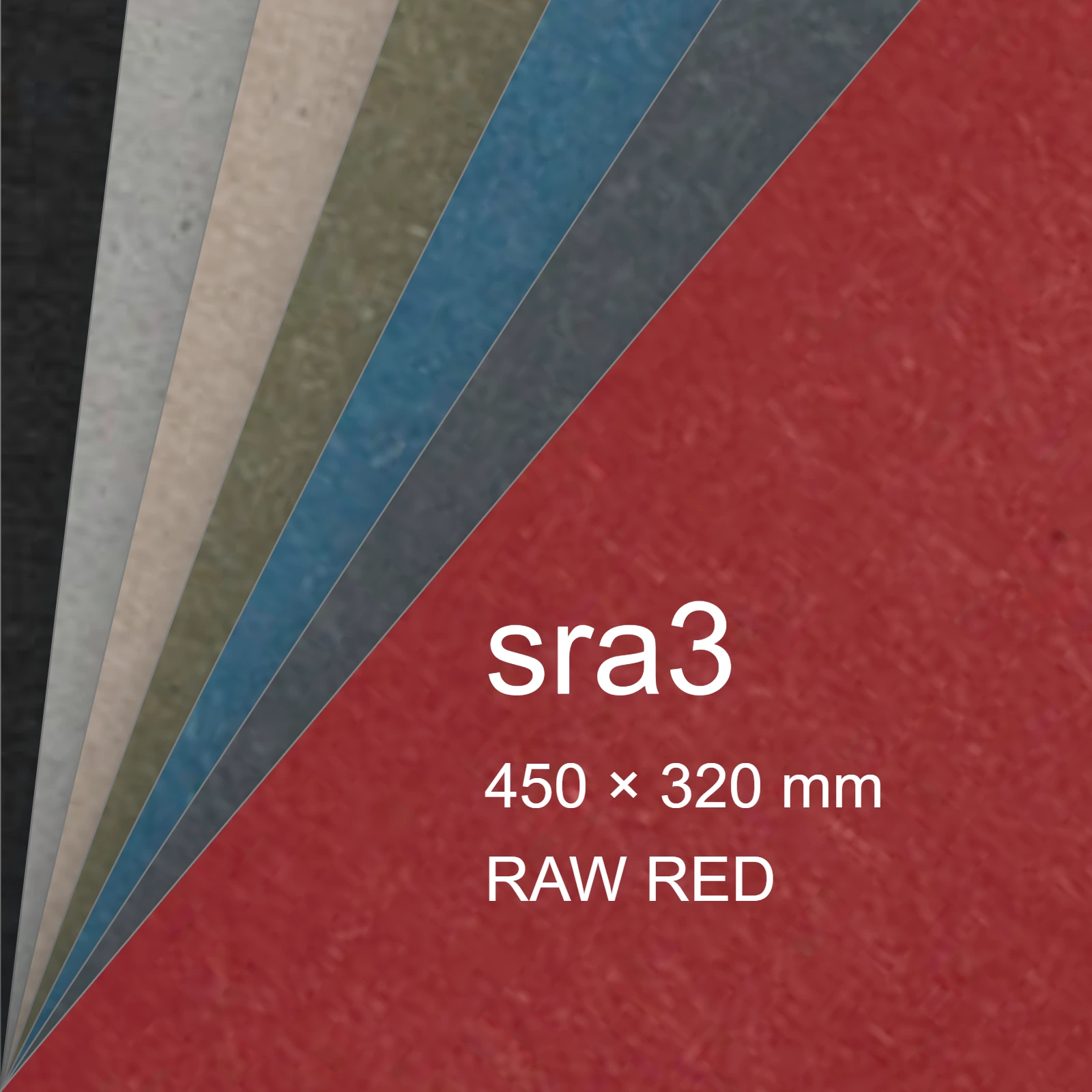 Cartoncino Favini, Shiro Echo Raw, 250 g/m², sra3, RAW RED bra6670sra3 - immagine aggiuntiva