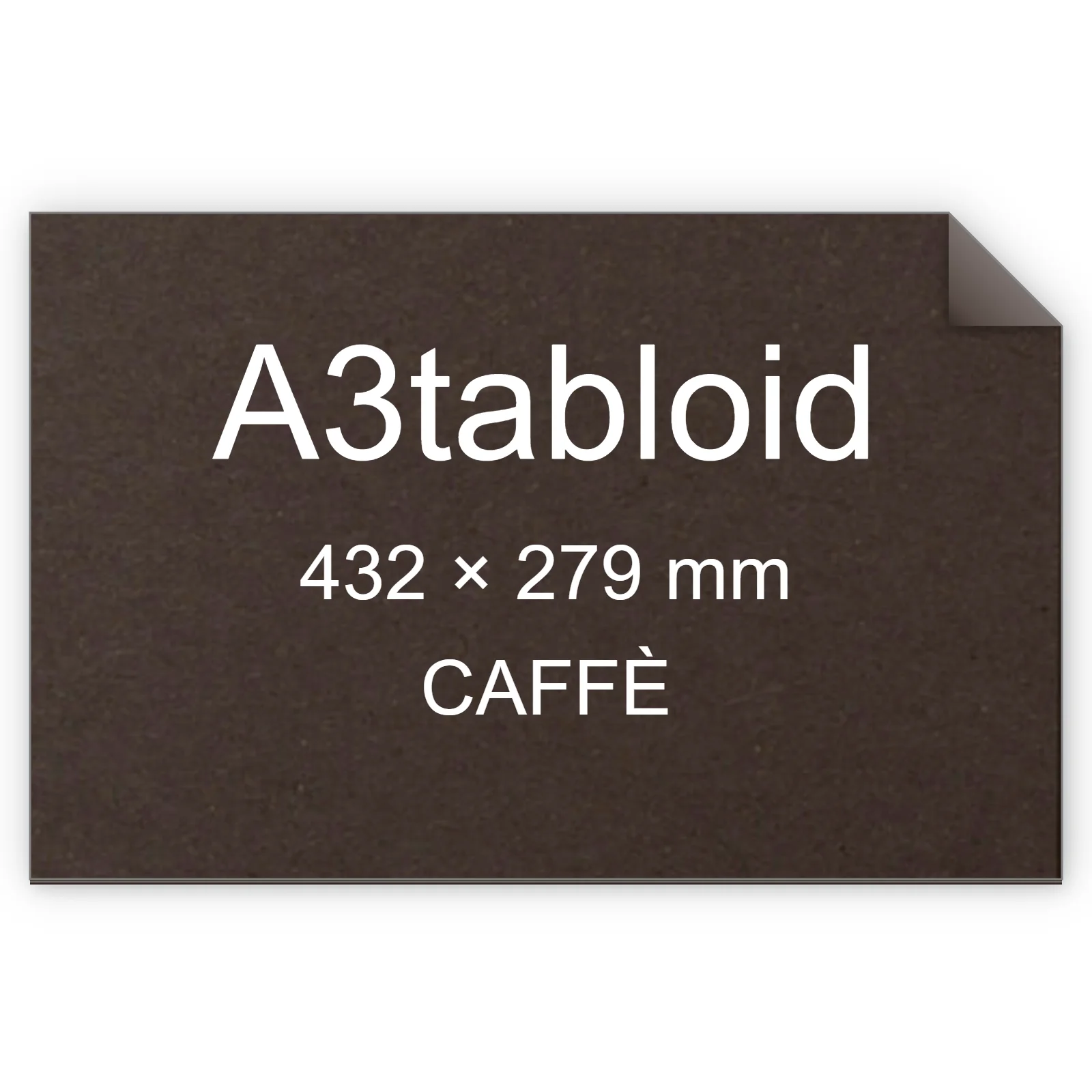 Cartoncino Favini, Crush, 350 g/m², A3tabloid, CAFFÈ bra6721a3tabloid