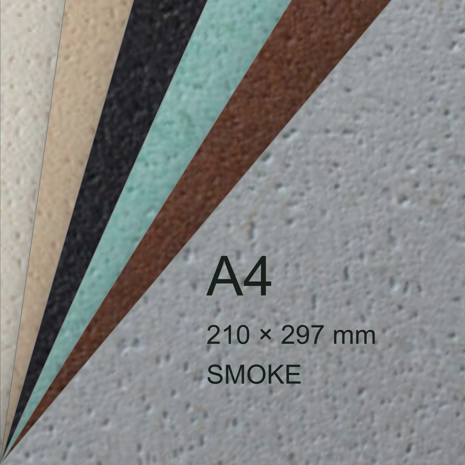 Cartoncino Favini, Remake Carapace, 120 g/m², A4, SMOKE bra6552 - immagine aggiuntiva
