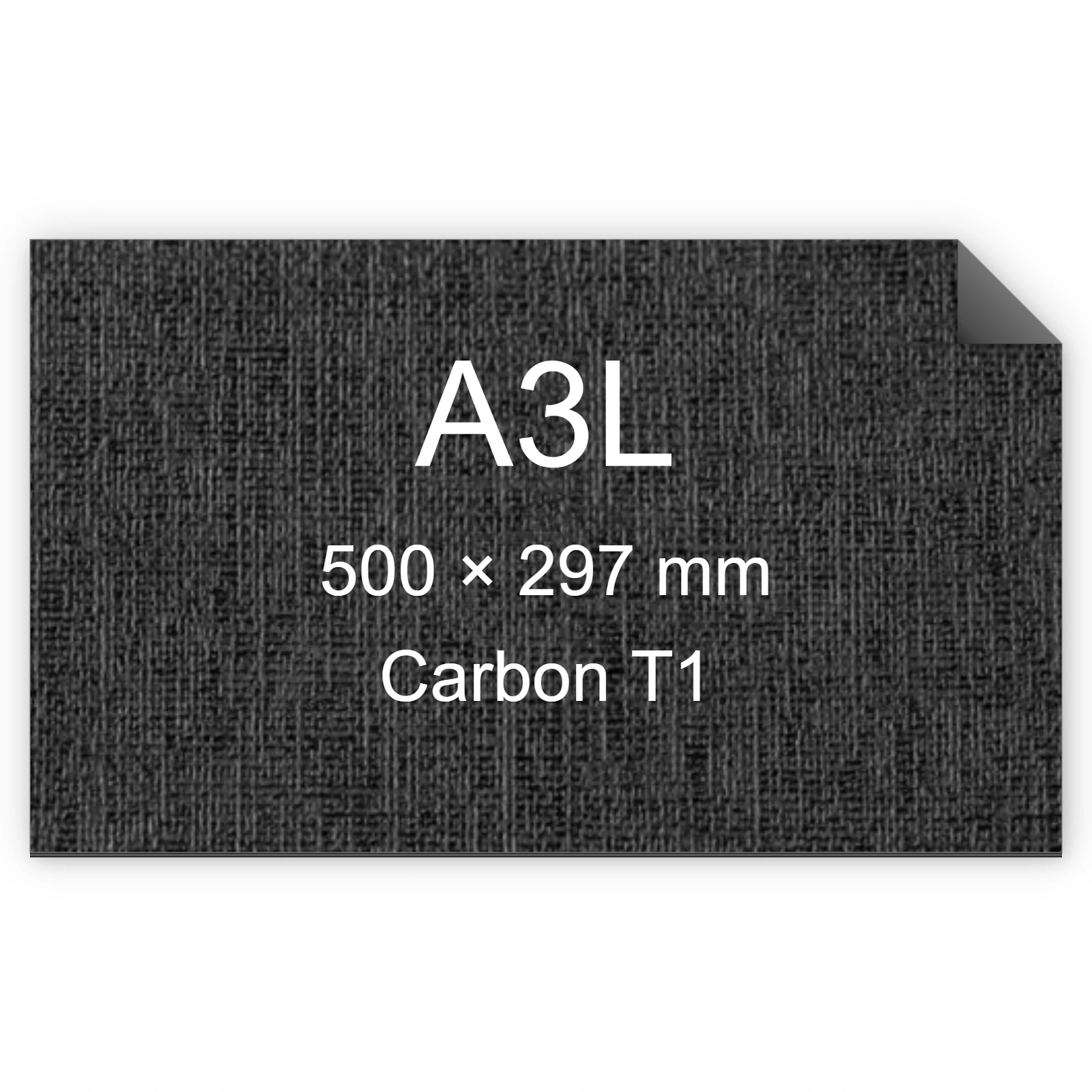 Carta Favini, Classy Covers, 115 g/m², A3L, CARBON T1 bra6647a3l