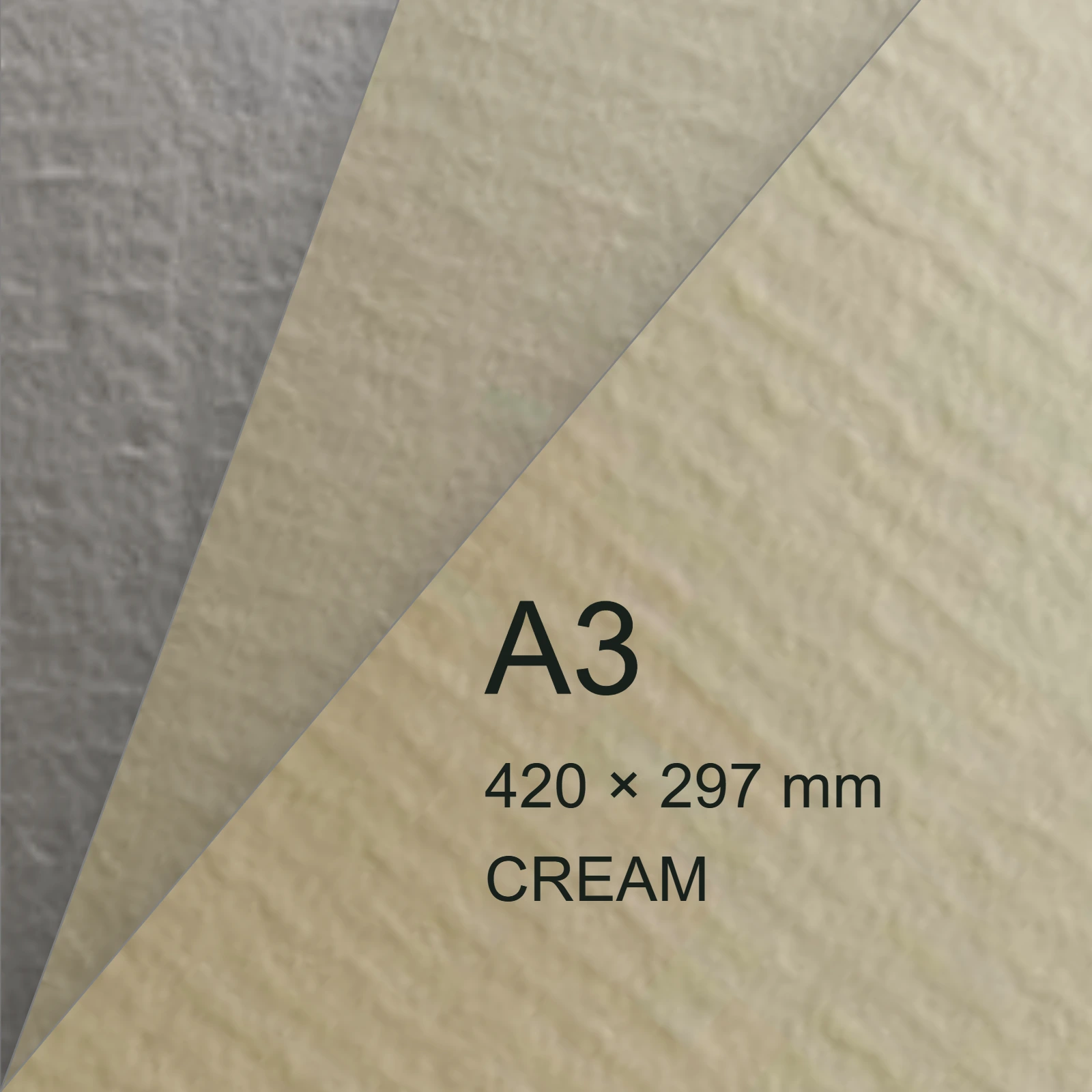 Carta Favini, Contact Laid, 90 g/m², A3, CREAM bra6599a3 - immagine aggiuntiva