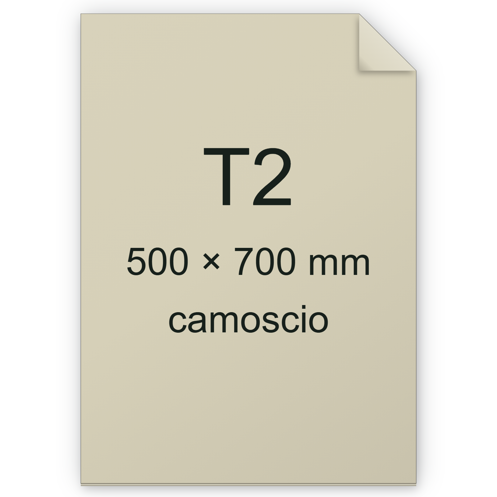 Cartoncino ManilaFormosa CAMOSCIO, t2, 140gr BRA527t2