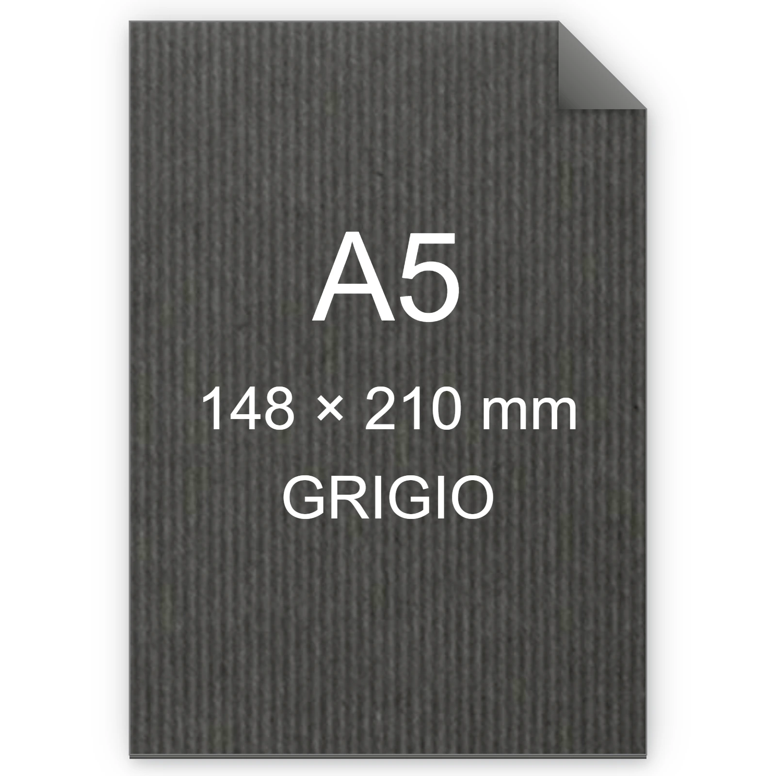 Cartoncino Favini, Twill, 240 g/m², A5, GRIGIO bra6679a5
