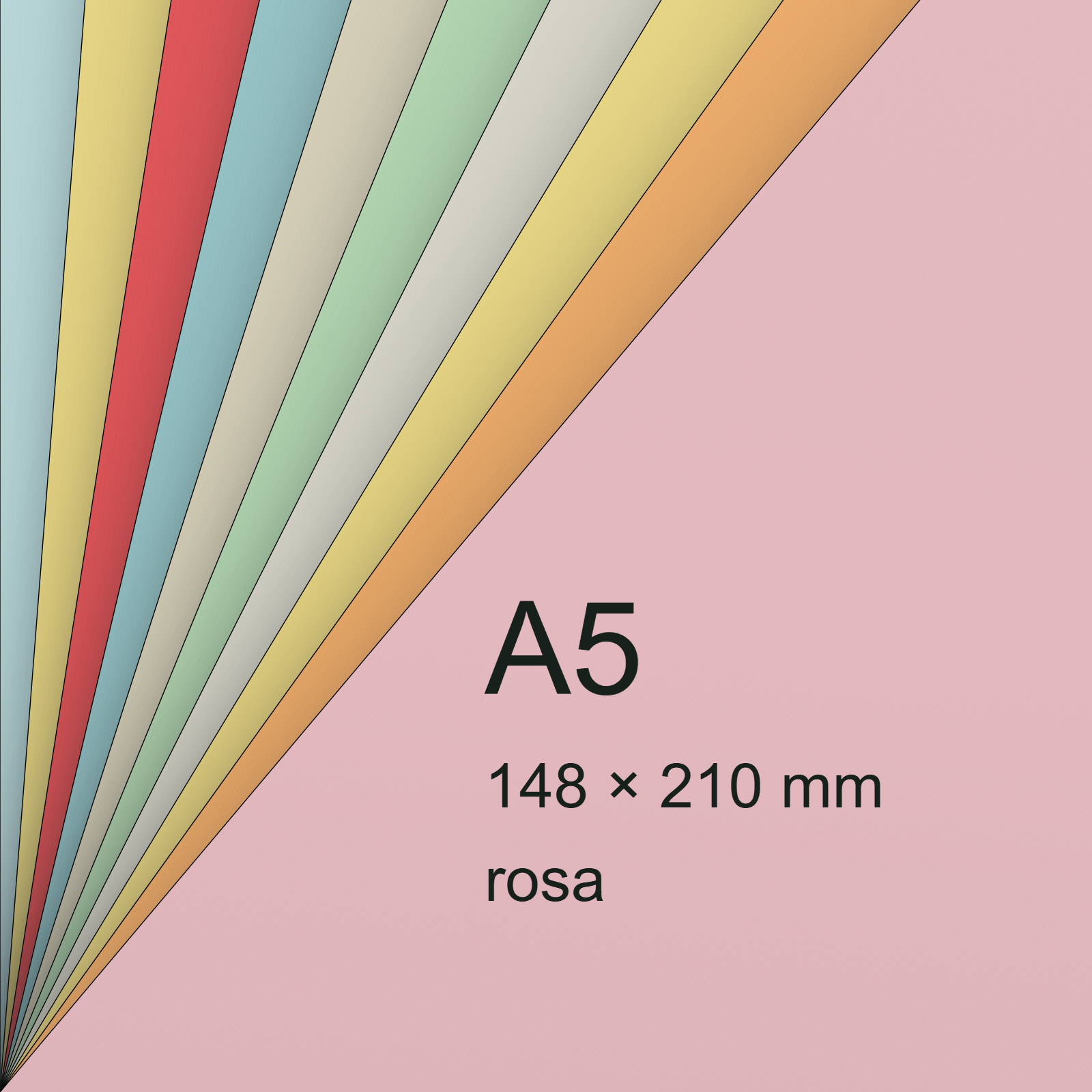 Cartoncino ManilaFormosa ROSA, a5, 140gr BRA533a5 - immagine aggiuntiva