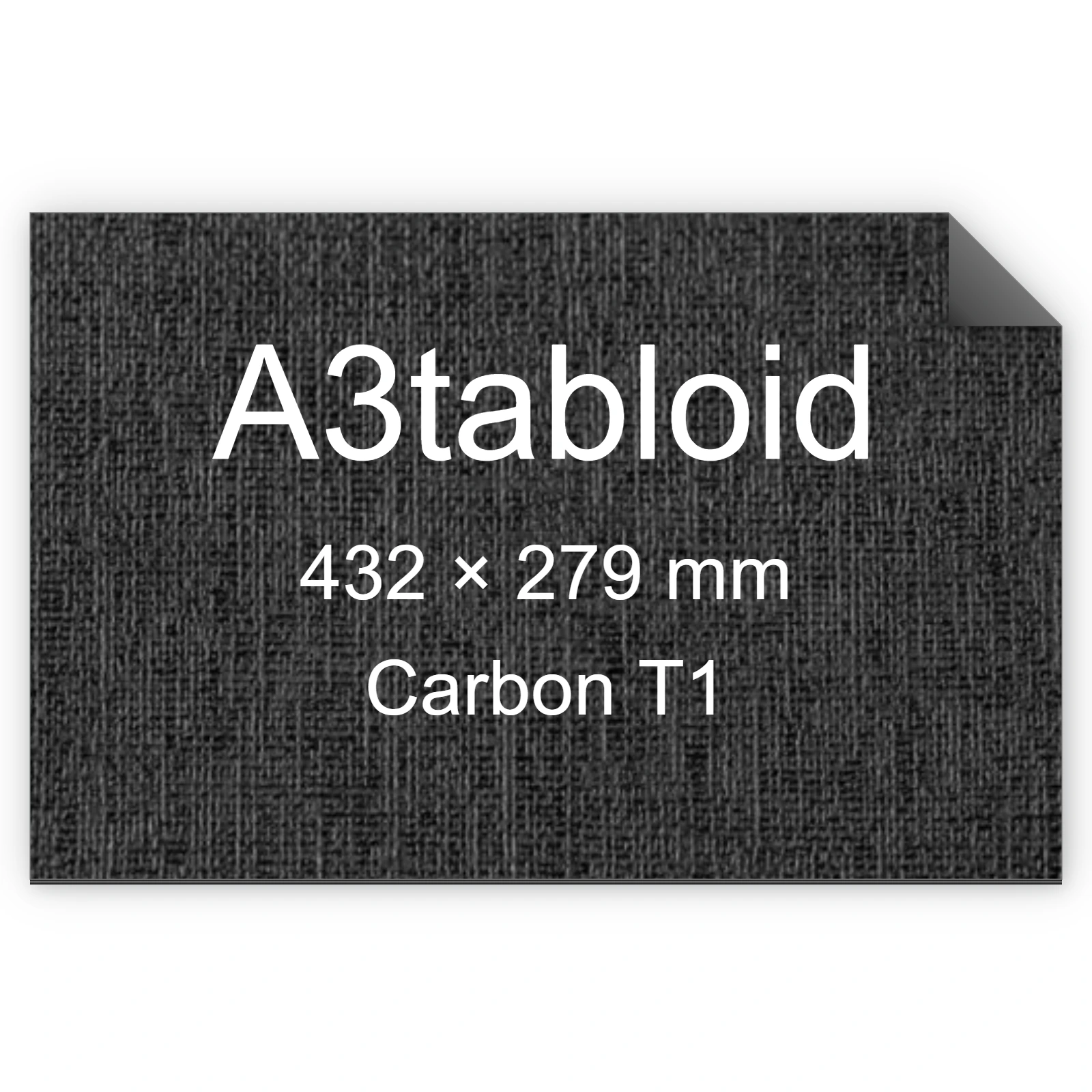 Carta Favini, Classy Covers, 115 g/m², A3tabloid, CARBON T1 bra6647a3tabloid