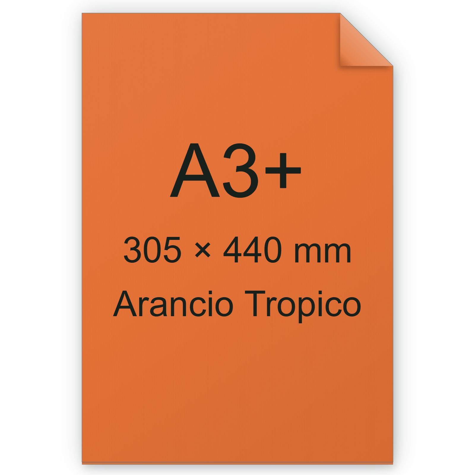 Cartoncino Favini, Burano, 250 g/m², A3+, ARANCIO TROPICO 56 BRA577a3+