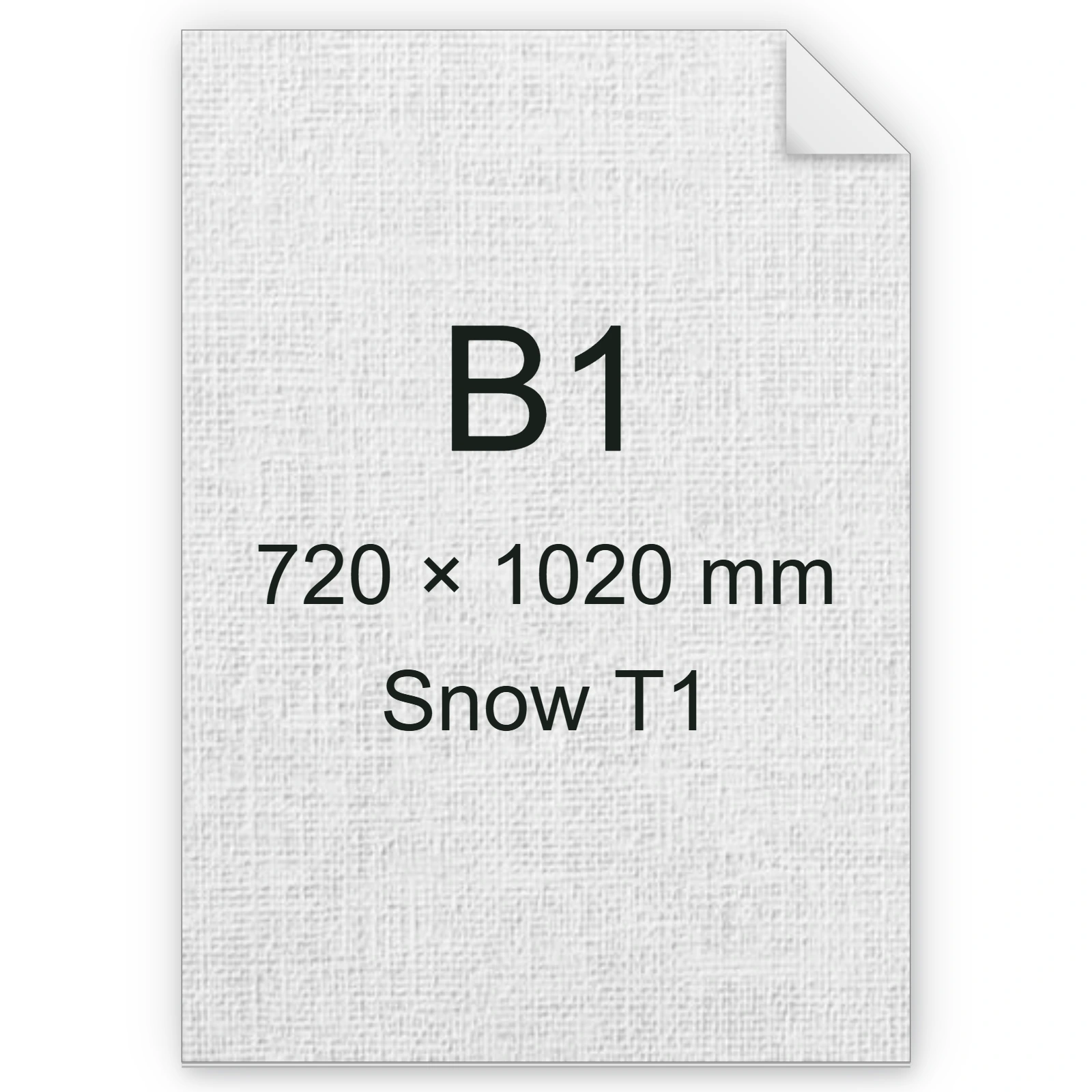 Carta Favini, Classy Covers, 115 g/m², B1, SNOW T1 bra6639b1