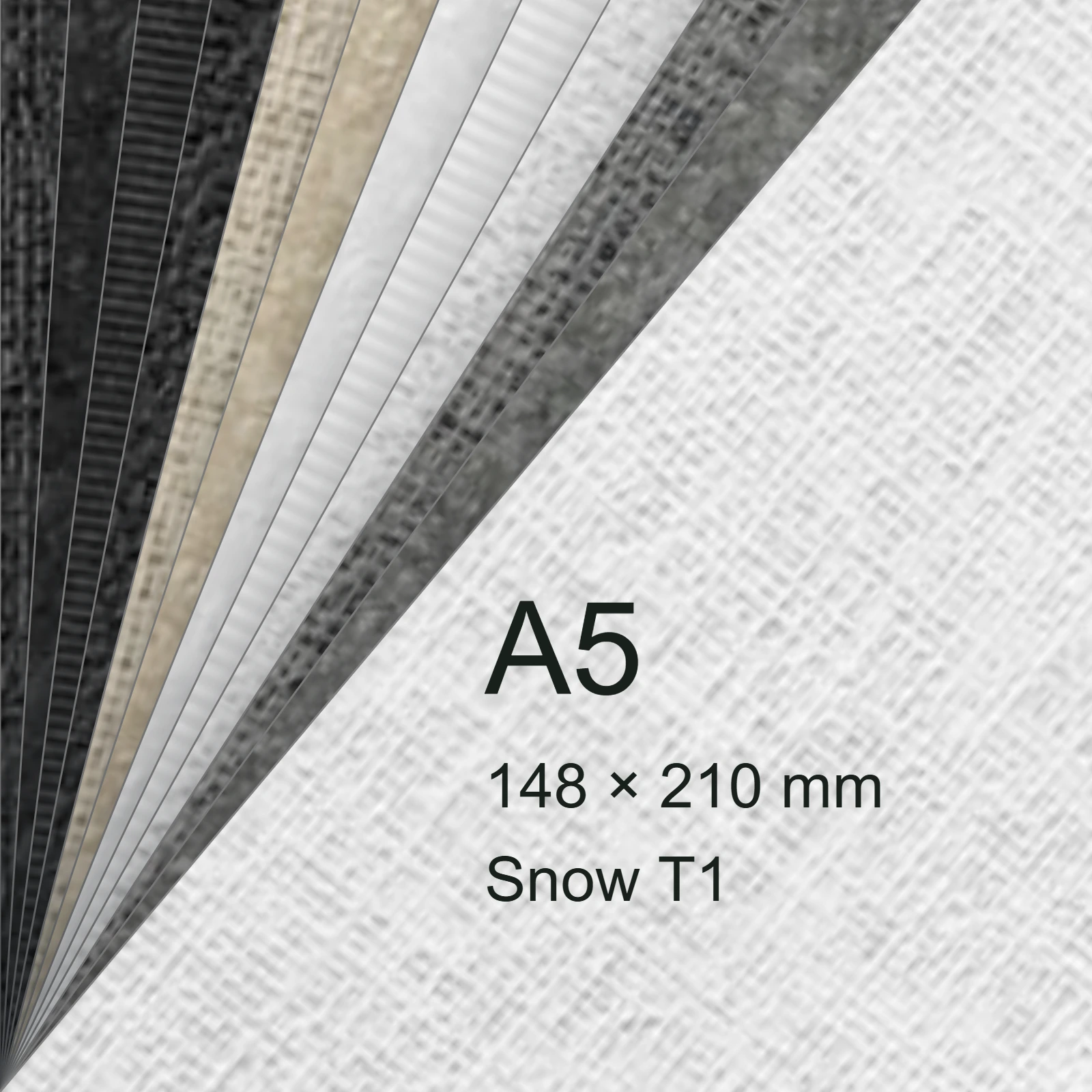 Carta Favini, Classy Covers, 115 g/m², A5, SNOW T1 bra6639a5 - immagine aggiuntiva