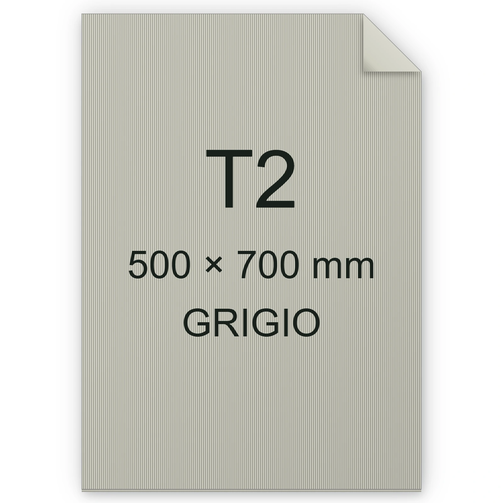 Cartoncino Favini, Sigillo Ondulato, 275 g/m², T2, GRIGIO FAVA35W041
