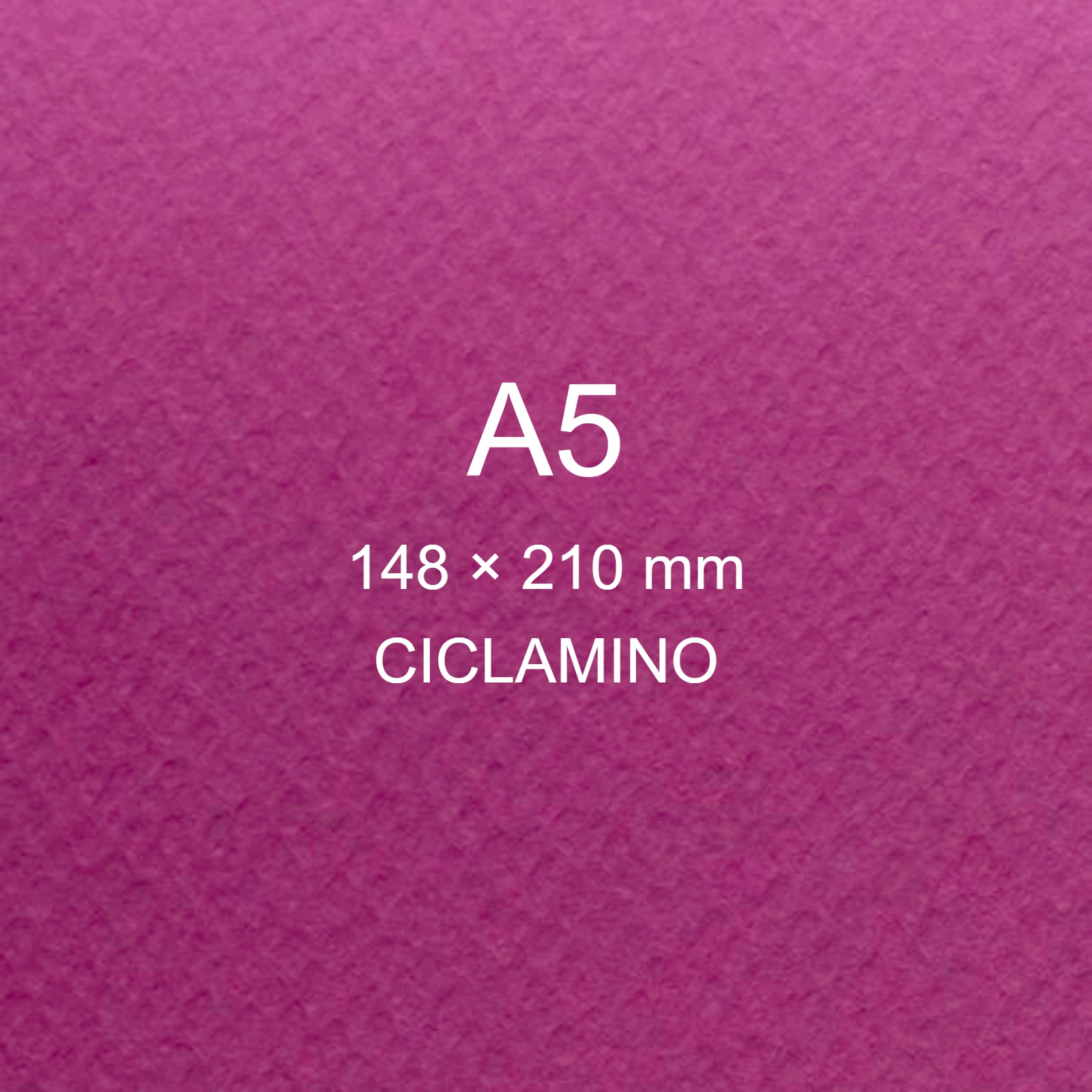 Cartoncino Favini, Prisma Plastificato, 250 g/m², A5, CICLAMINO bra1313A5 - immagine aggiuntiva