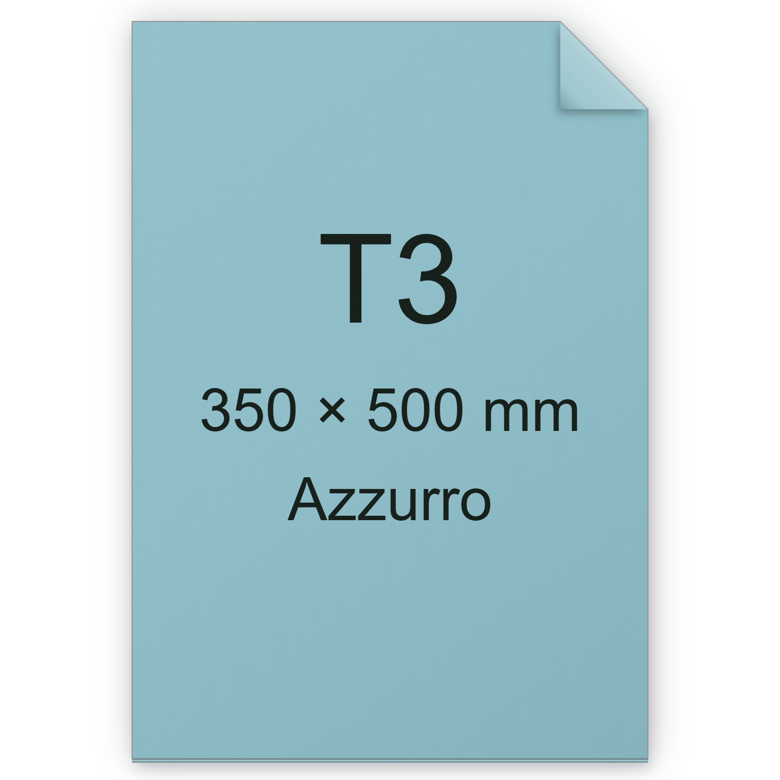 Cartoncino Favini, Burano, 120 g/m², T3, AZZURRO 08 bra791T3
