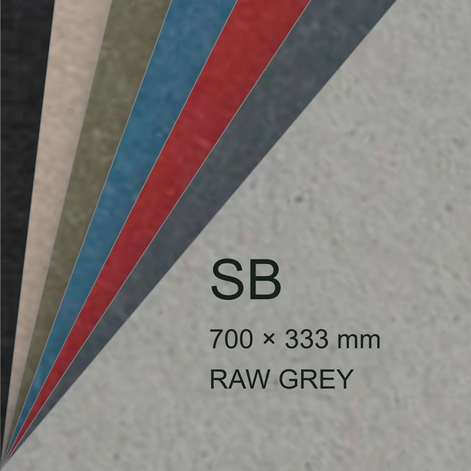 Cartoncino Favini, Shiro Echo Raw, 250 g/m², SB, RAW GREY bra6657sb - immagine aggiuntiva