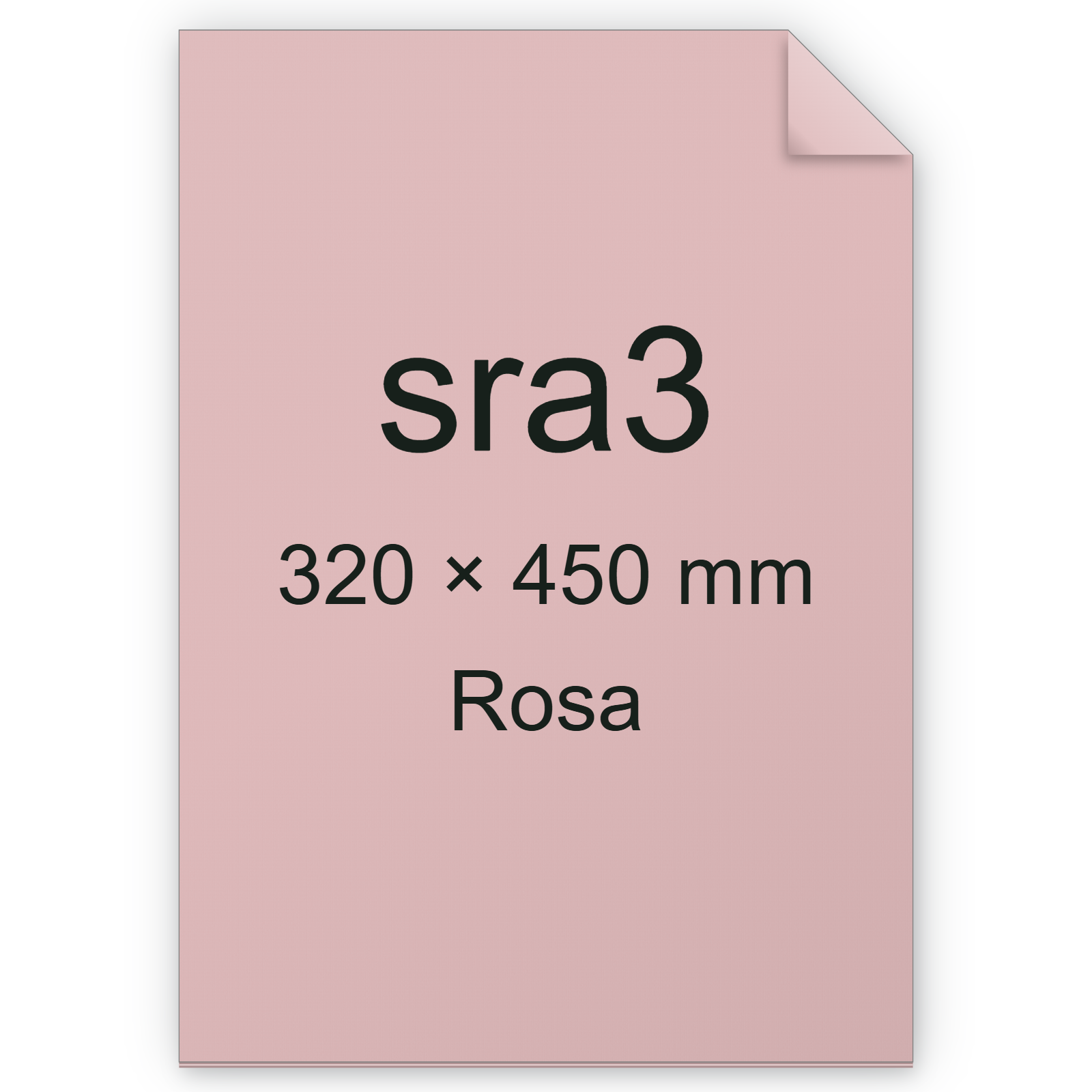 Cartoncino Favini, Burano, 120 g/m², SRA3, ROSA 10 bra796sra3