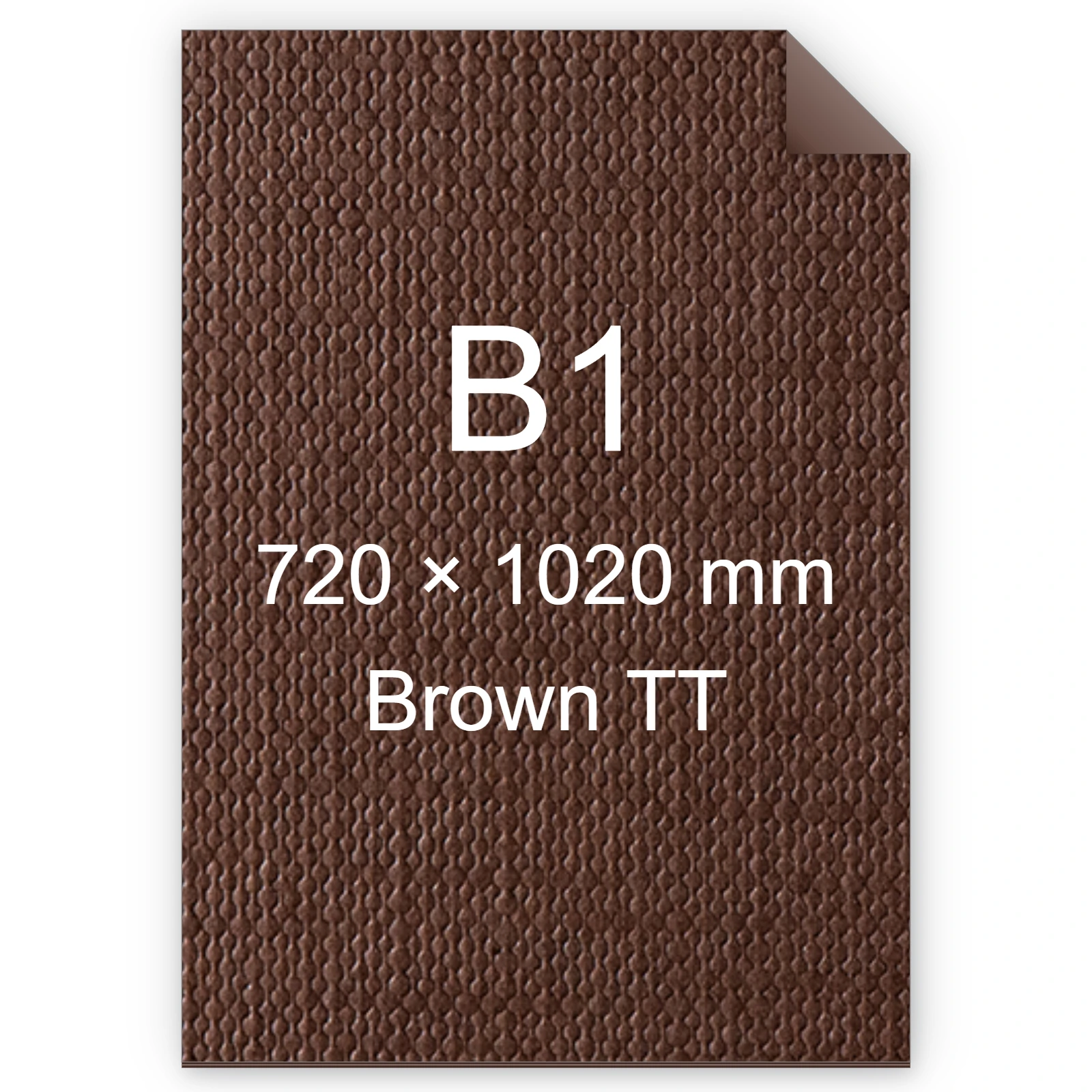 Cartoncino Favini, Classy Covers, 120 g/m², B1, BROWN TT bra6629b1