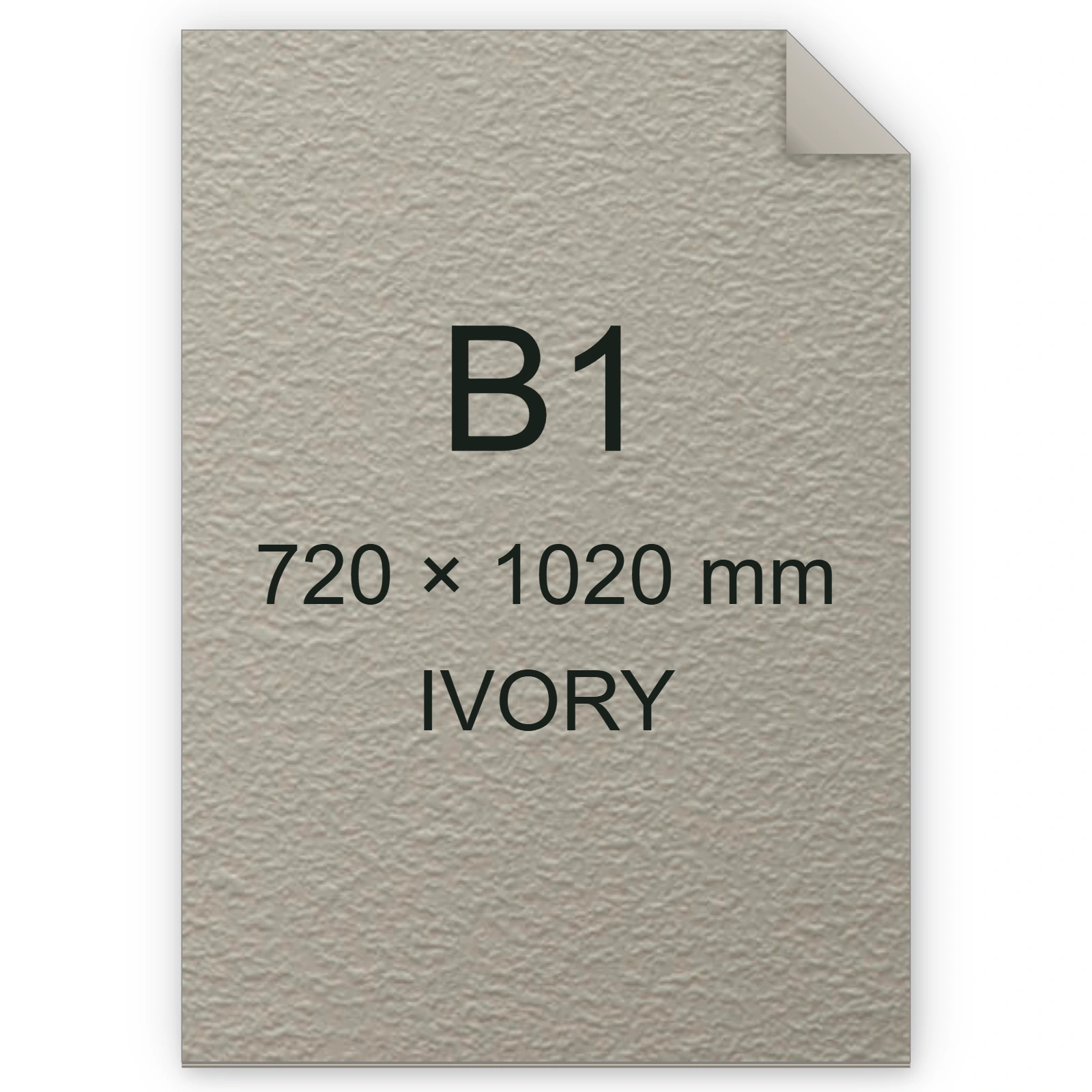 Cartoncino Favini, Tokyo, 120 g/m², B1, IVORY bra6603b1