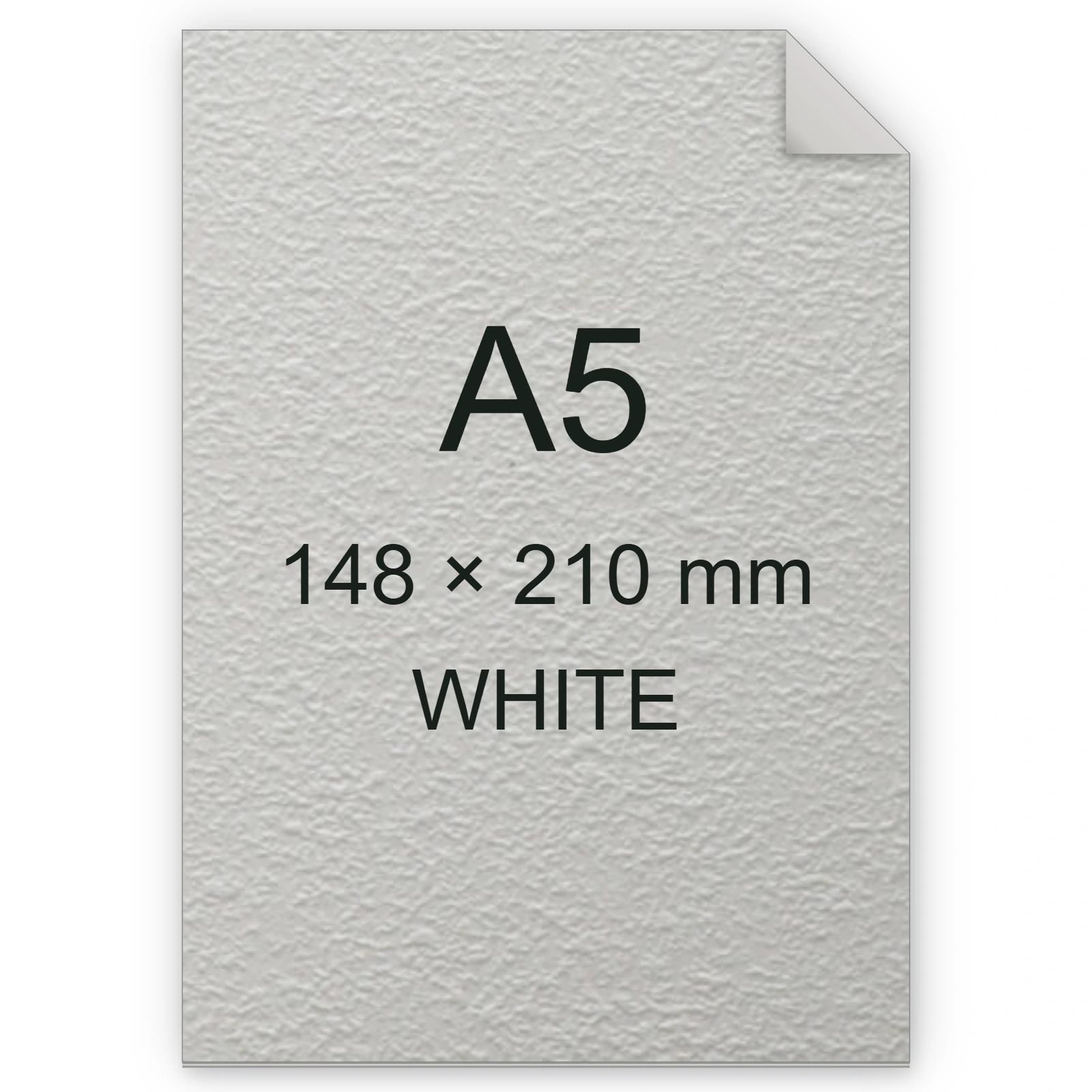 Cartoncino Favini, Tokyo, 120 g/m², A5, WHITE bra6601a5