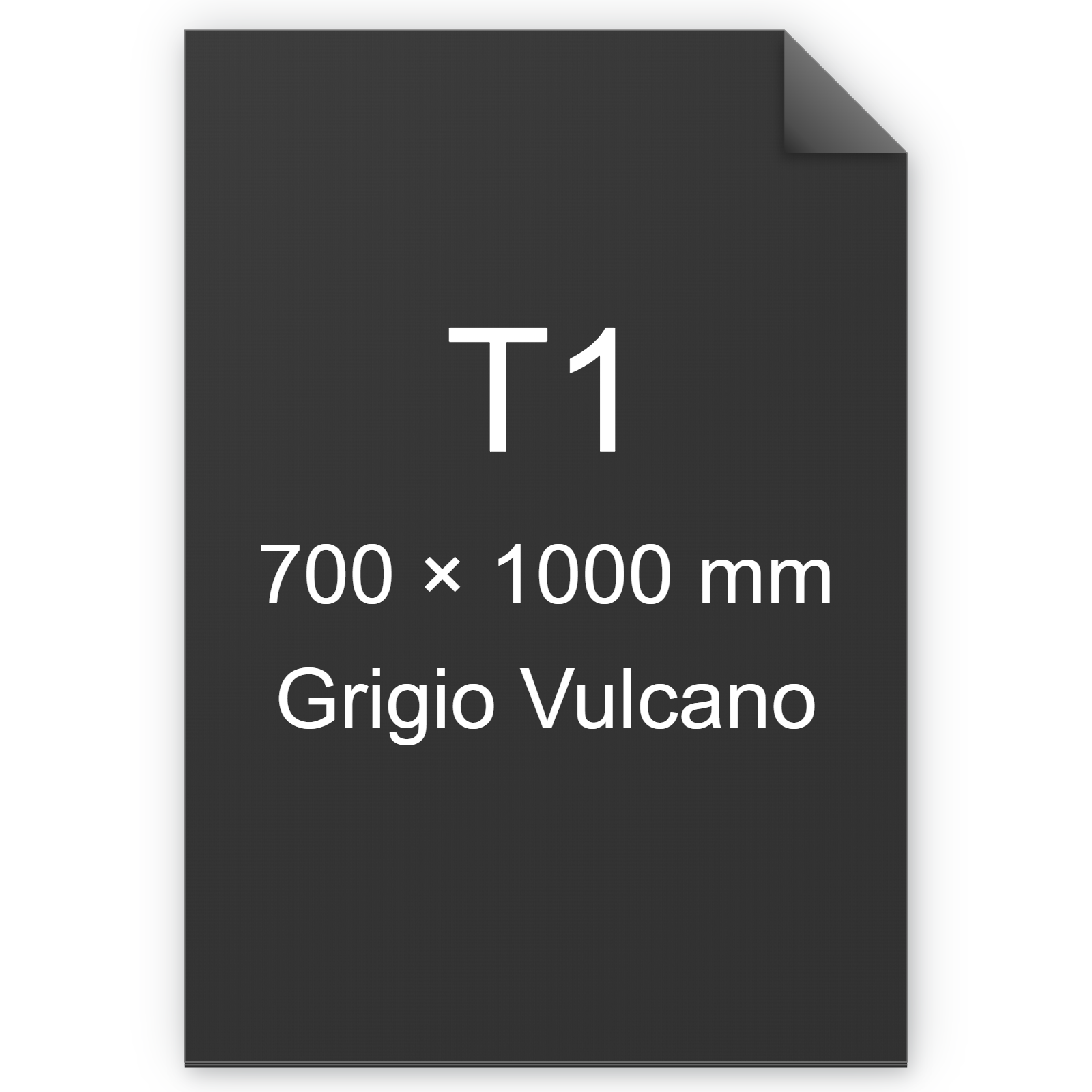 Cartoncino Favini, Burano, 200 g/m², T1, GRIGIO VULCANO 80 BRA3432t1