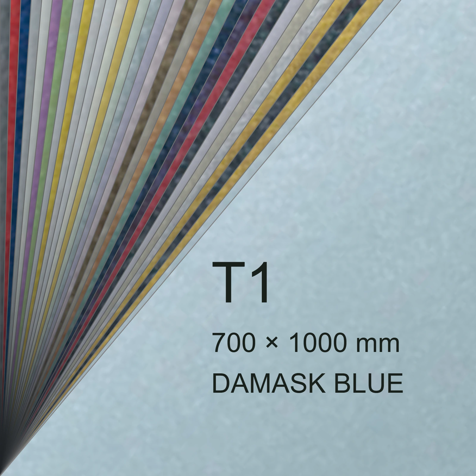 Cartoncino Favini, Majestic Classic, 290 g/m², T1, DAMASK BLUE bra753t1 - immagine aggiuntiva