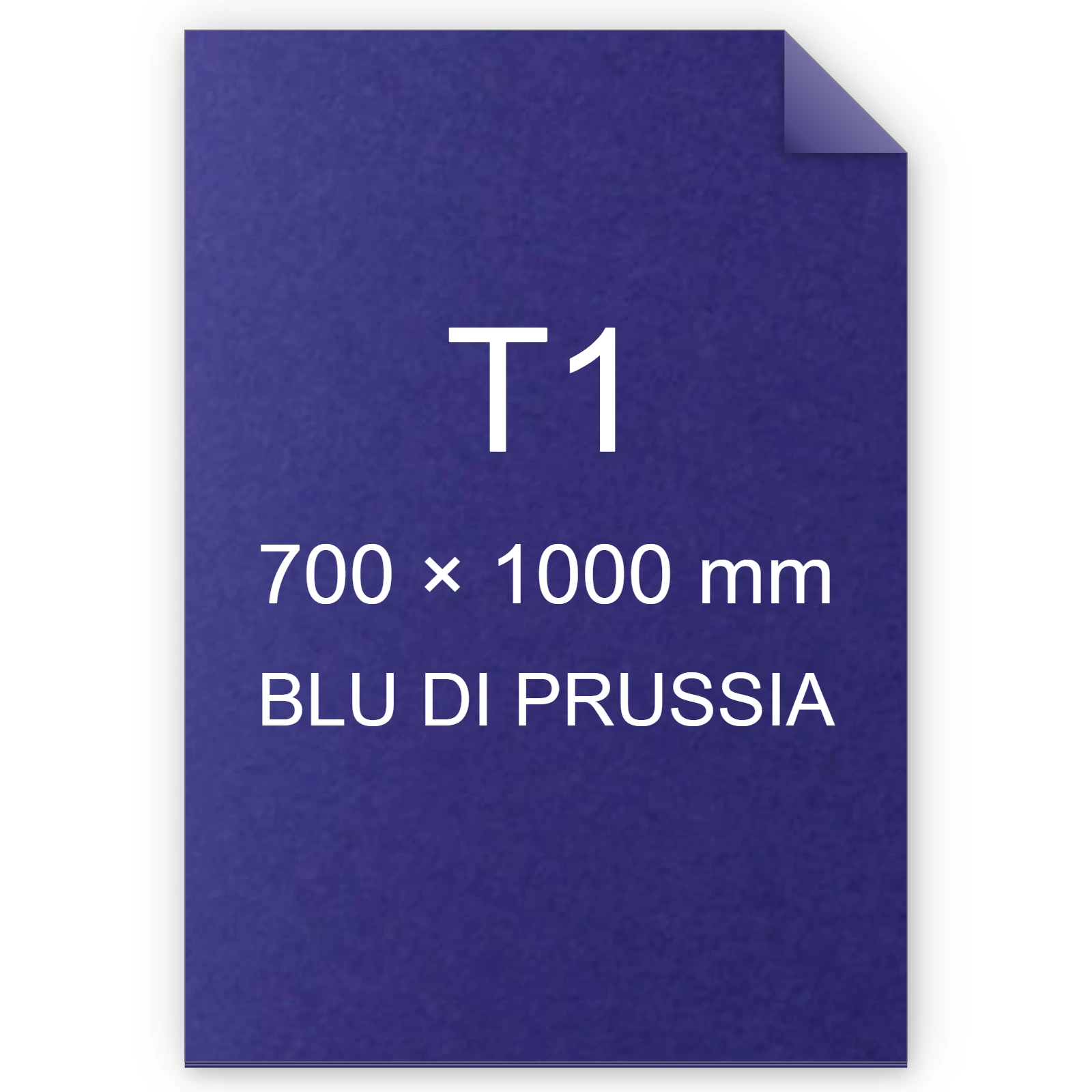 Cartoncino Favini, Bristol Color, 200 g/m², T1, BLU DI PRUSSIA 62 FAVA35K301