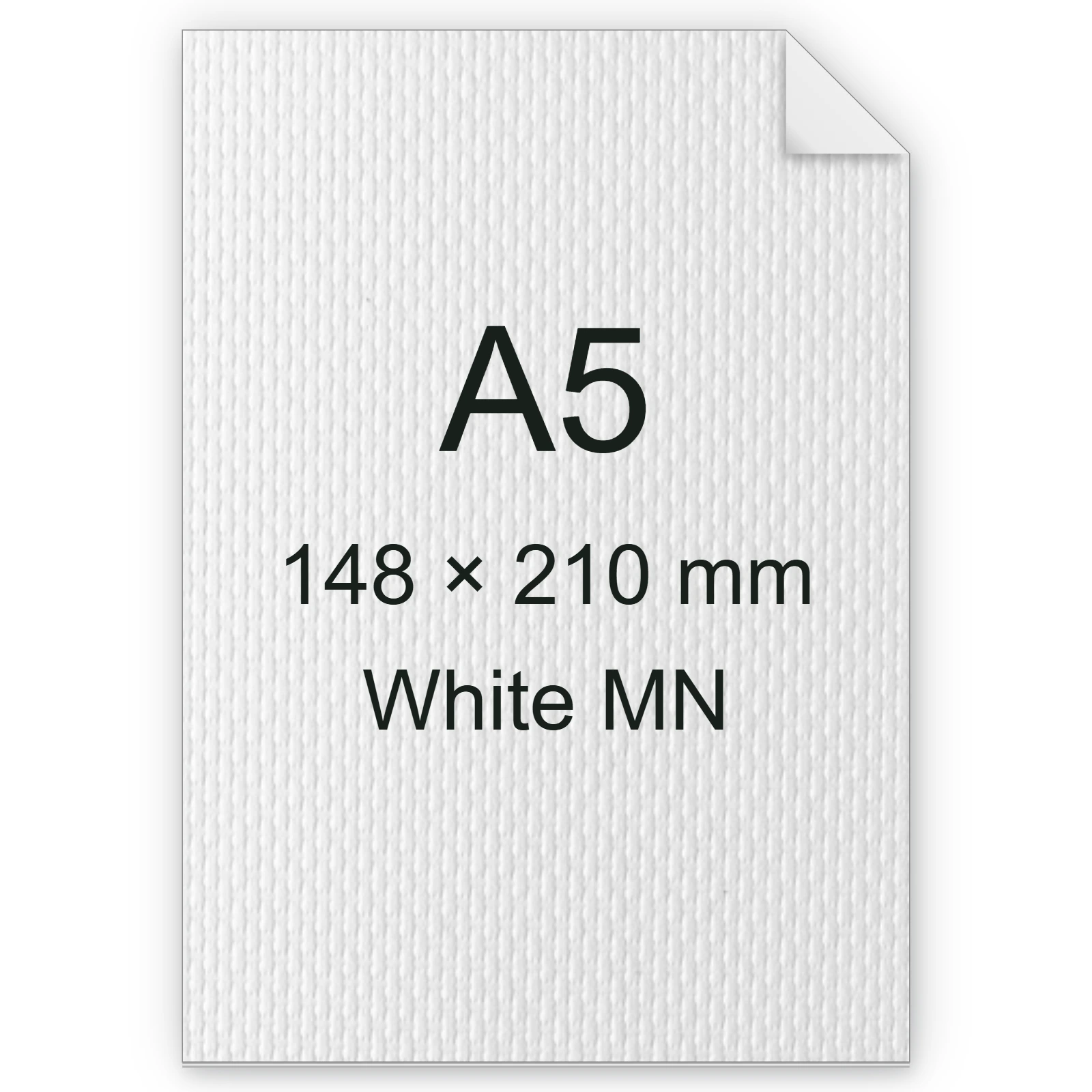 Cartoncino Favini, Classy Covers, 120 g/m², A5, WHITE MN bra6616a5