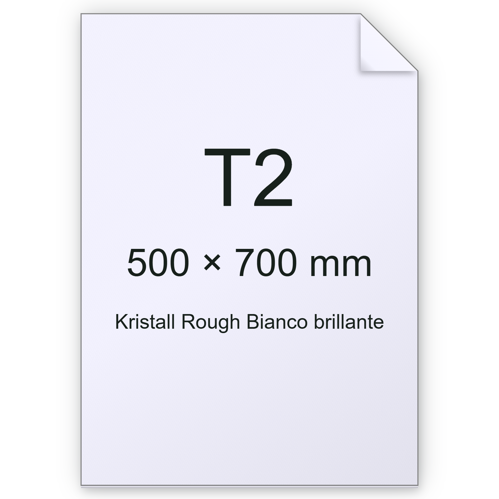 Cartoncino Kristall Rough, Munken, BiancoBrillante, 300gr, t2 bra2572t2