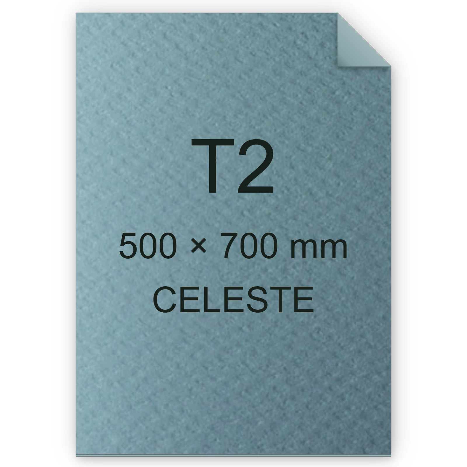 Cartoncino Favini, Prisma Color Sigillo Monoruvido, 220 g/m², T2, CELESTE 23 FAVA33T012