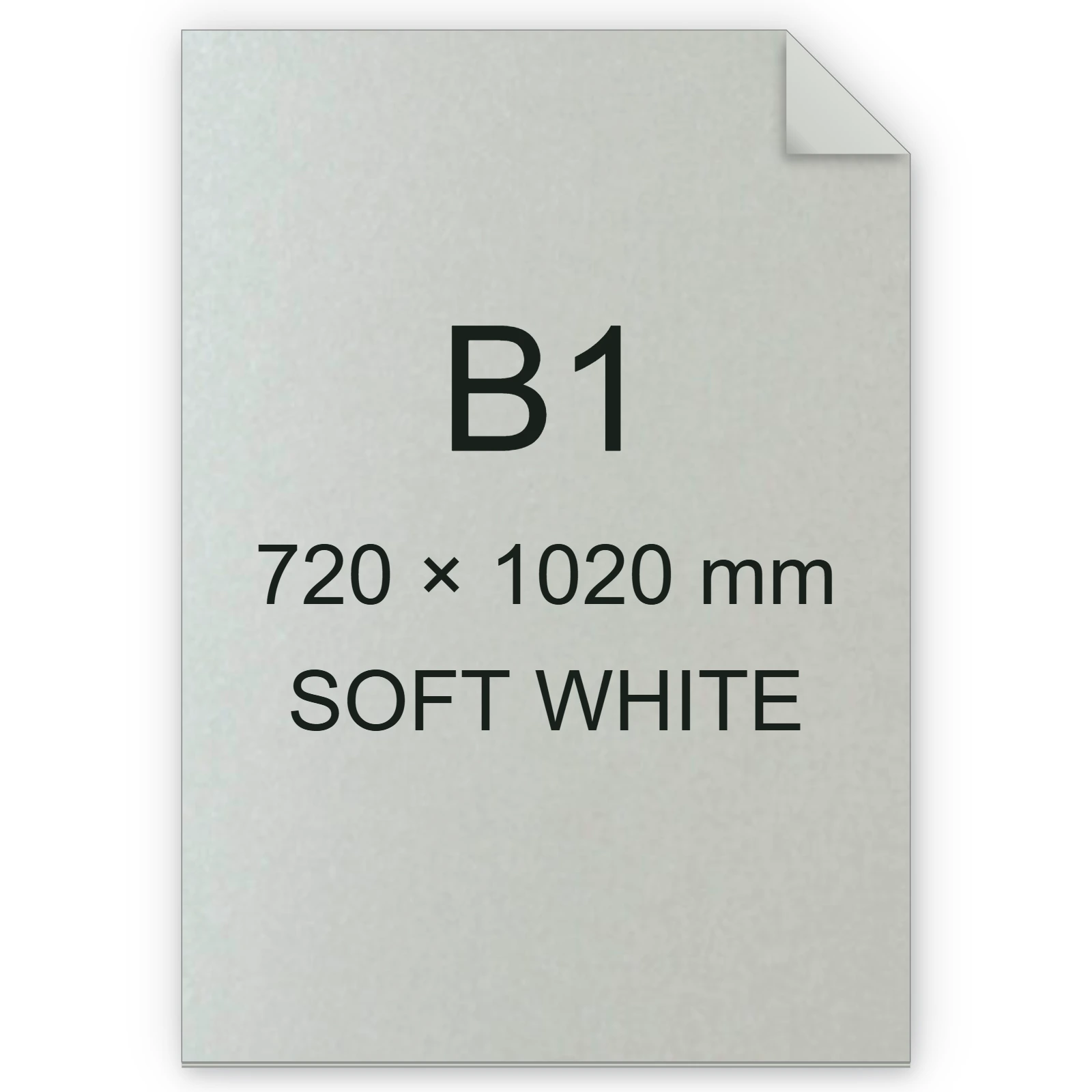 Cartoncino Favini, Majestic Satins, 120 g/m², B1, SOFT WHITE bra2032b1