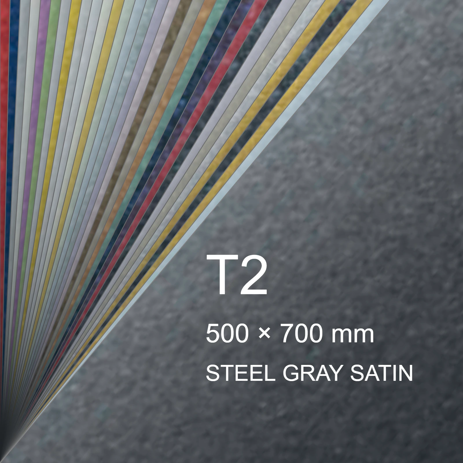 Cartoncino Favini, Majestic Satin, 290 g/m², T2, STEEL GRAY SATIN bra1003t2 - immagine aggiuntiva