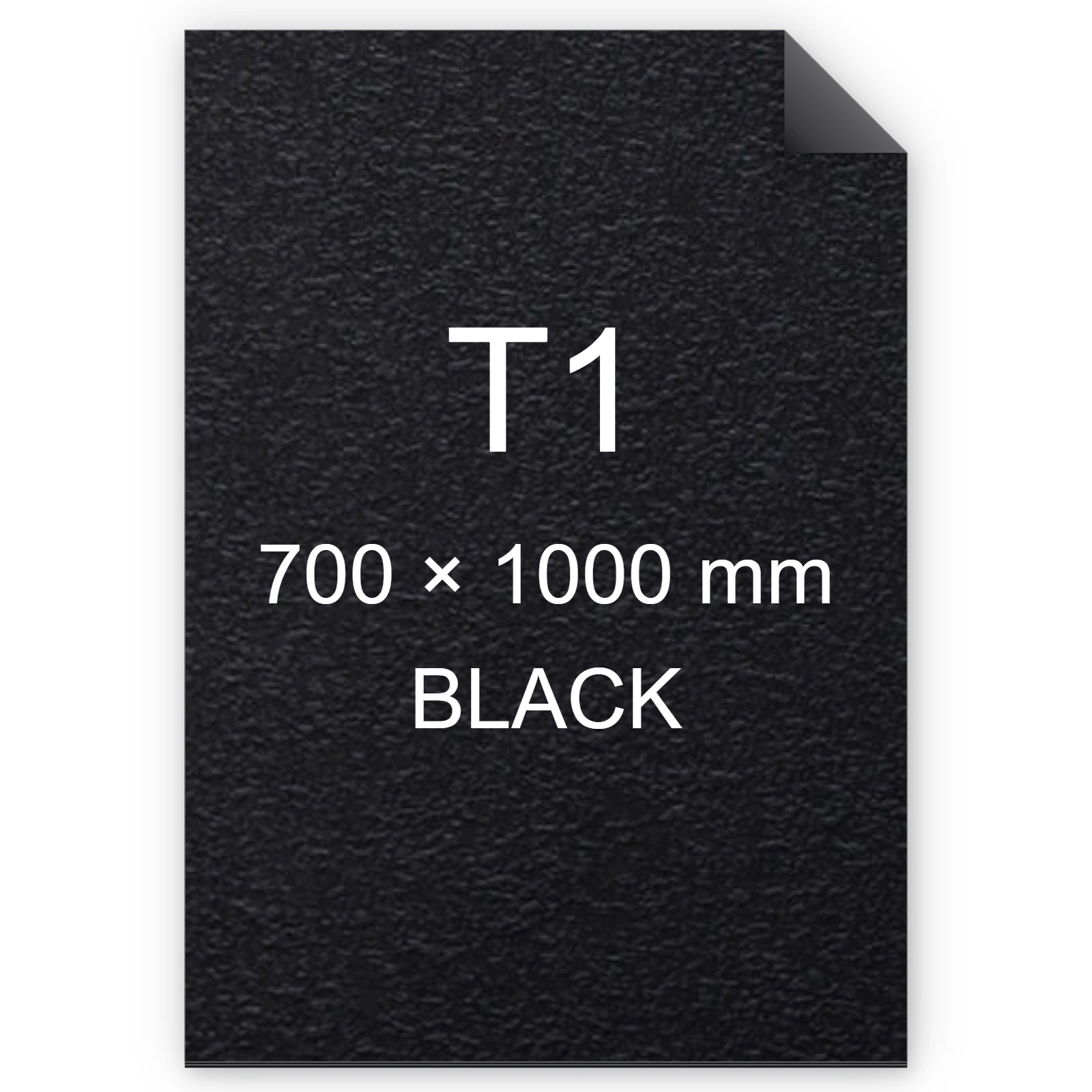 Cartoncino Favini, Tokyo, 350 g/m², T1, BLACK bra6610t1