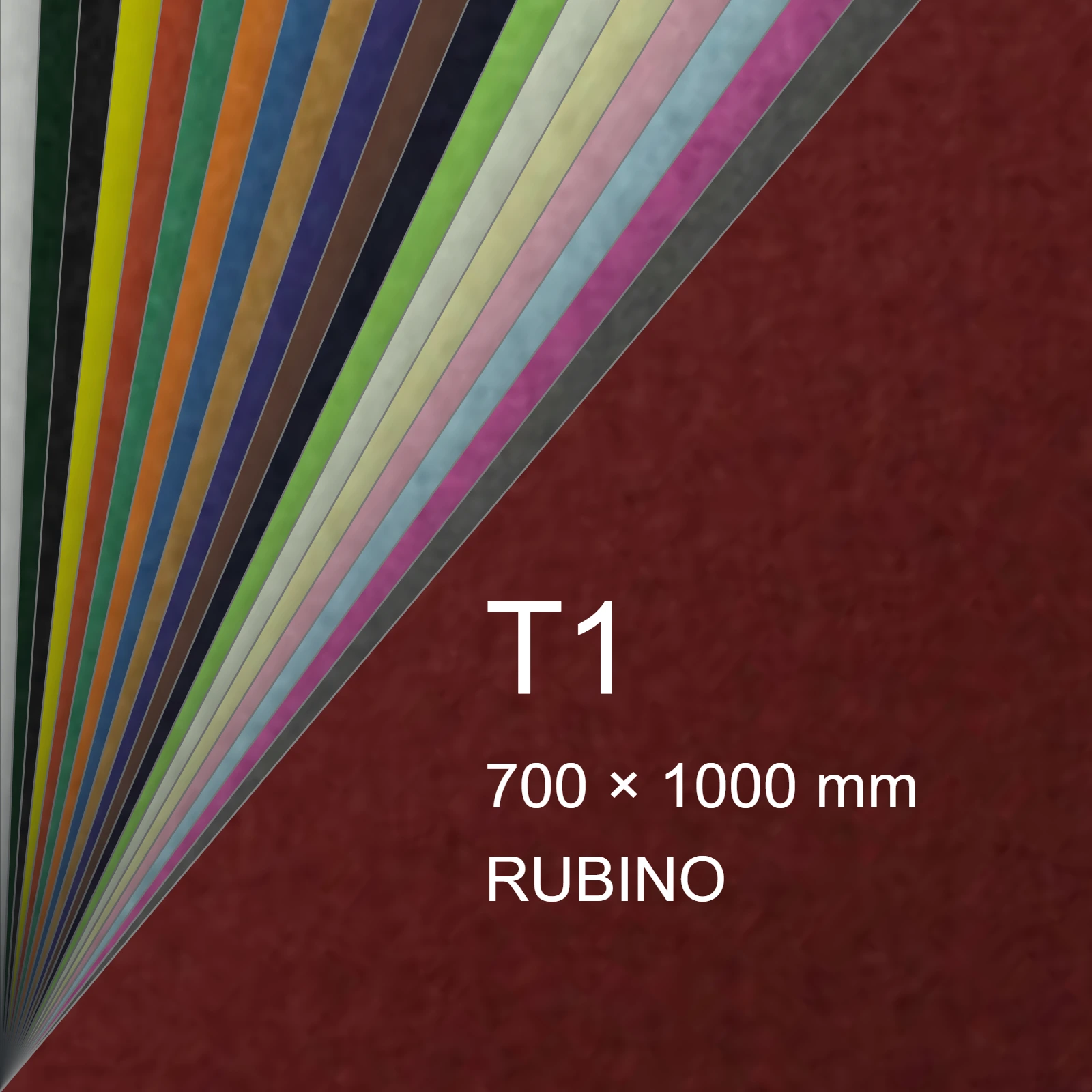 Cartoncino Favini, Prisma Color Monoruvido, 220 g/m², T1, RUBINO 05 FAVA333201 - immagine aggiuntiva