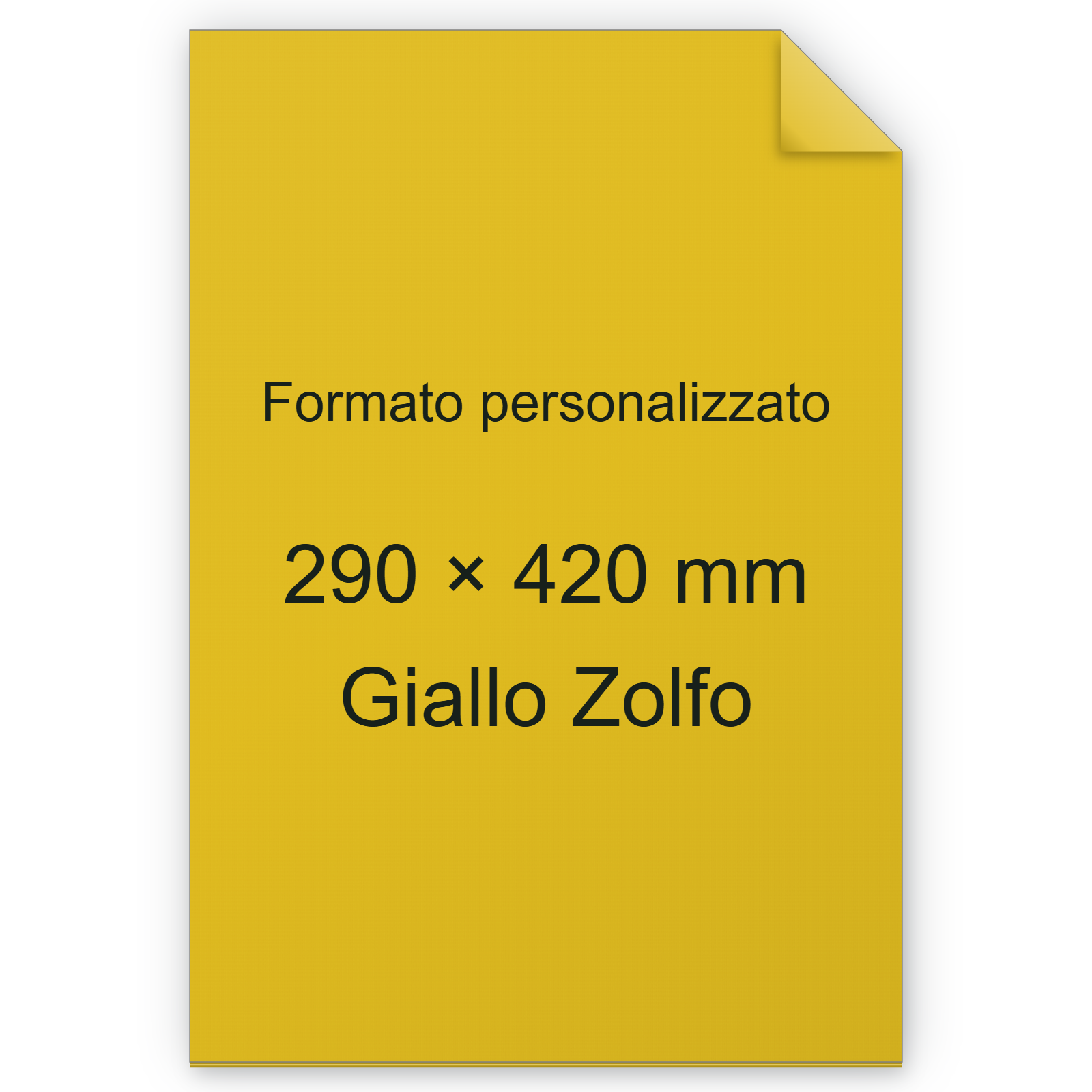 Cartoncino Favini, Burano, 140 g/m², 290x420 mm, GIALLO ZOLFO 51 bra849A3