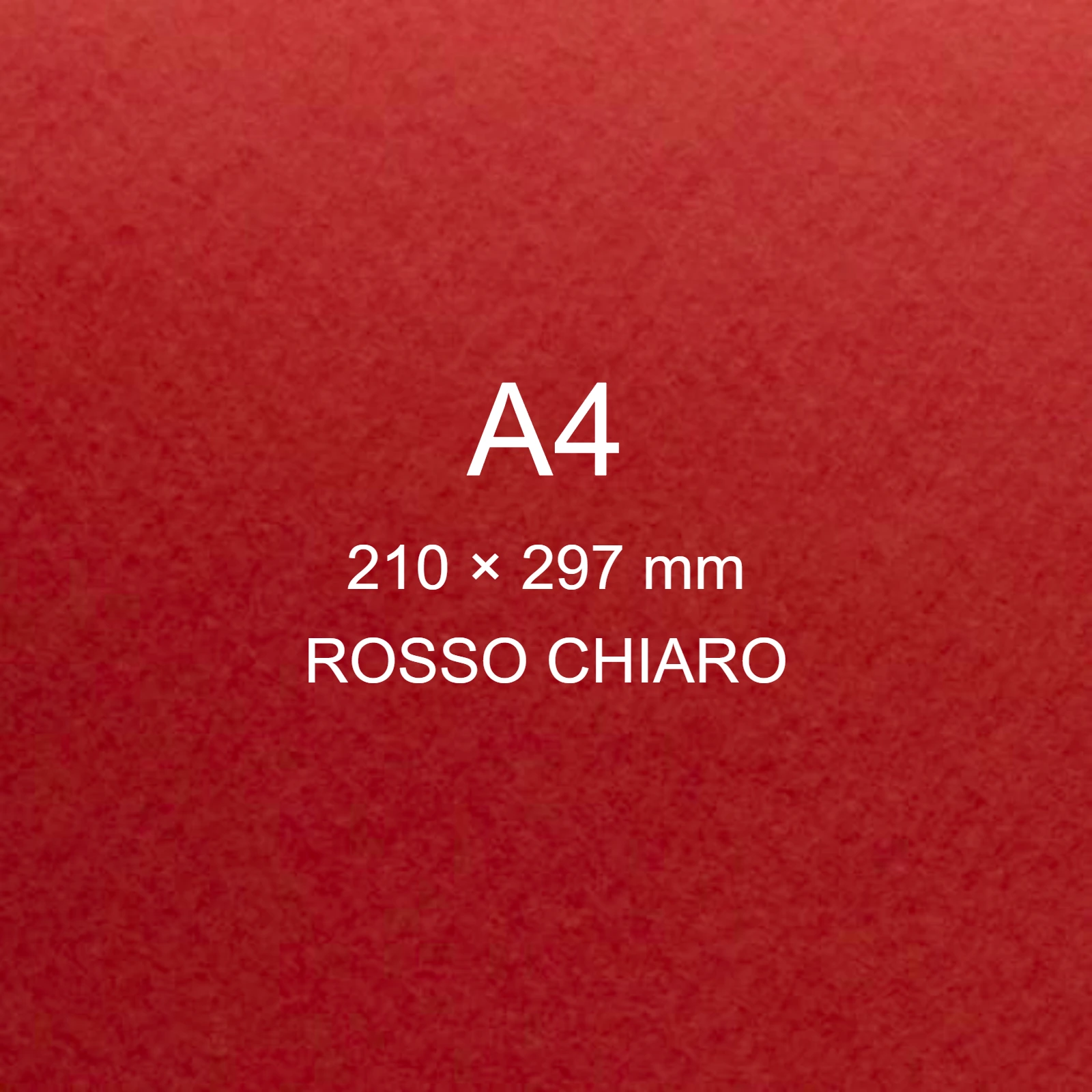 Cartoncino Favini, Prisma Plastificato, 250 g/m², A4, ROSSO CHIARO bra1332 - immagine aggiuntiva