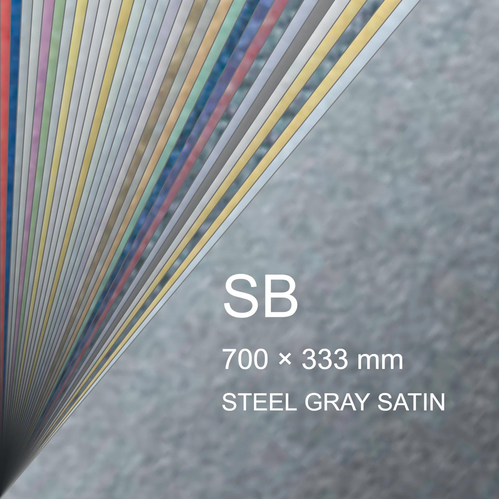 Cartoncino Favini, Majestic Satin, 290 g/m², SB, STEEL GRAY SATIN bra1003sb - immagine aggiuntiva