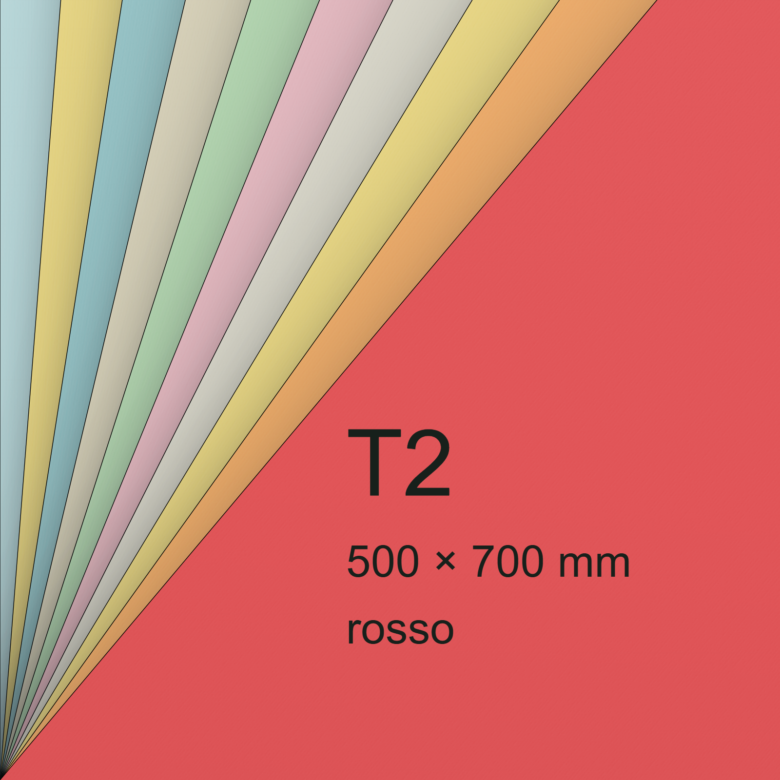 Cartoncino ManilaFormosa ROSSO, t2, 140gr BRA536t2 - immagine aggiuntiva