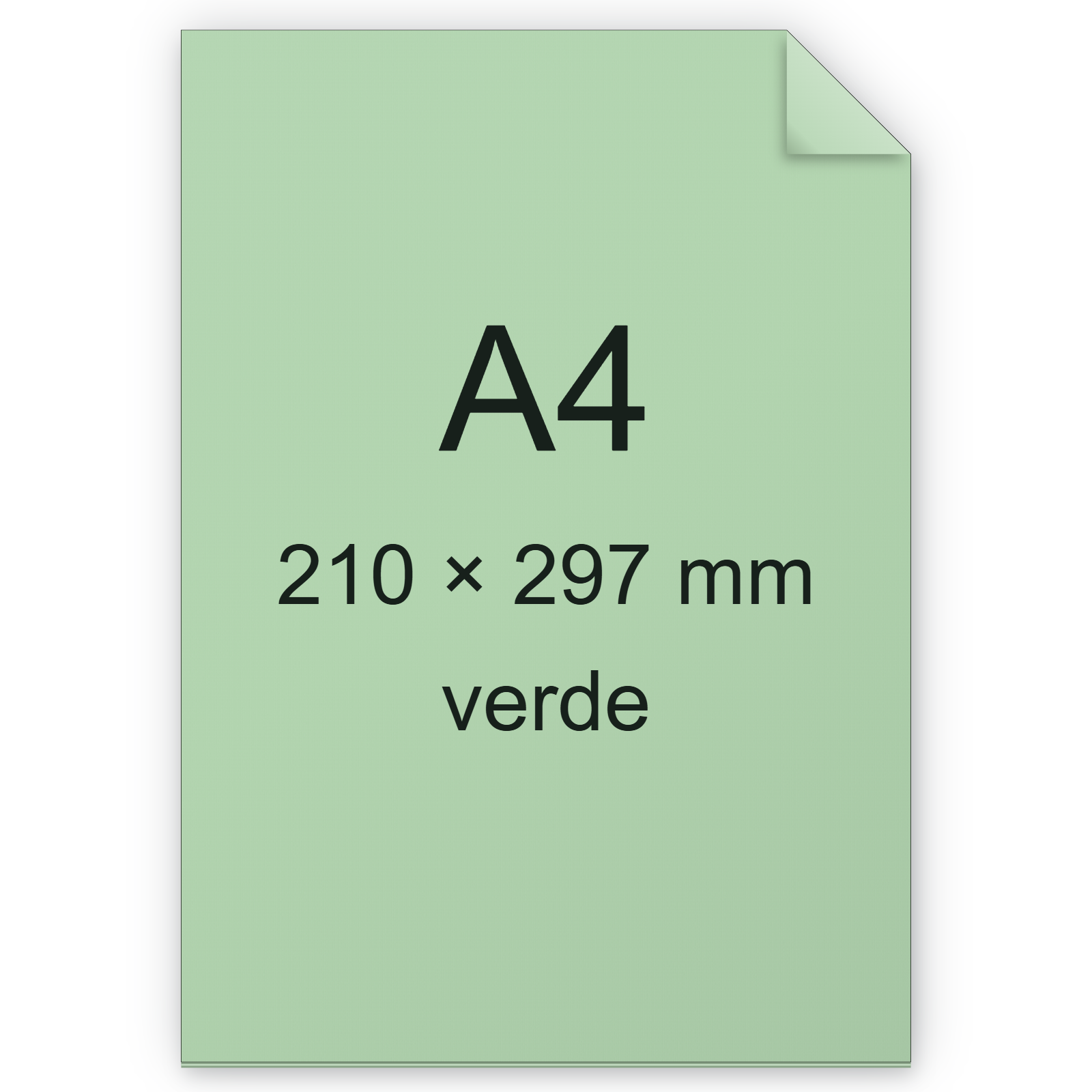Cartoncino Cordenons Formosa myRecy FSR VERDE, A4, 140gr BRA3292