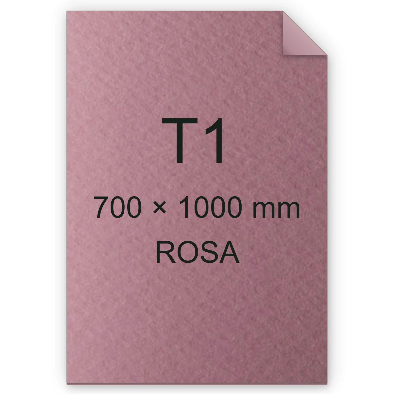 Cartoncino Favini, Prisma Color Monoruvido, 220 g/m², T1, ROSA 31 FAVA33S201