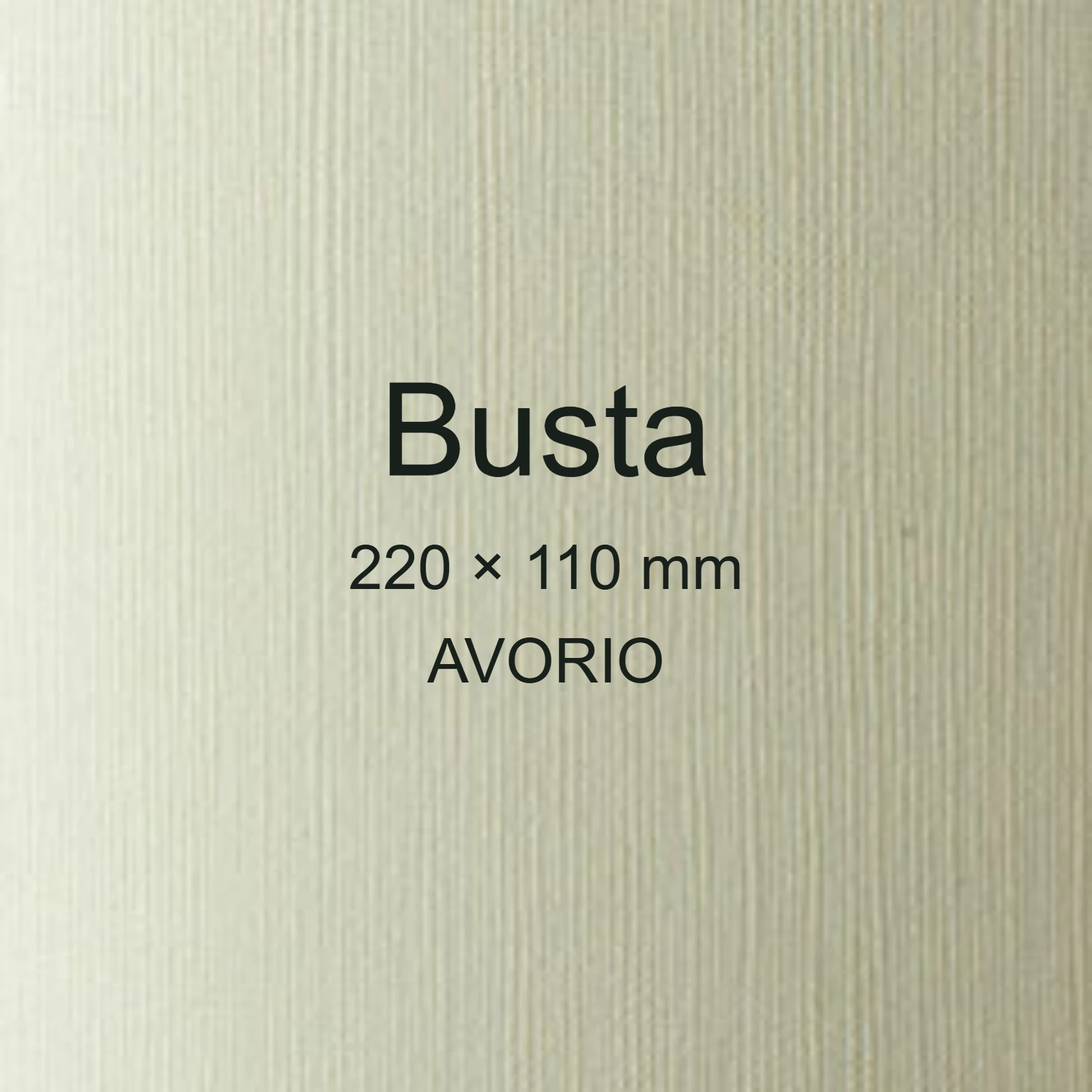 Buste Calligraphy Lino 120, AVORIO 02 FAVA57Q514 - immagine aggiuntiva