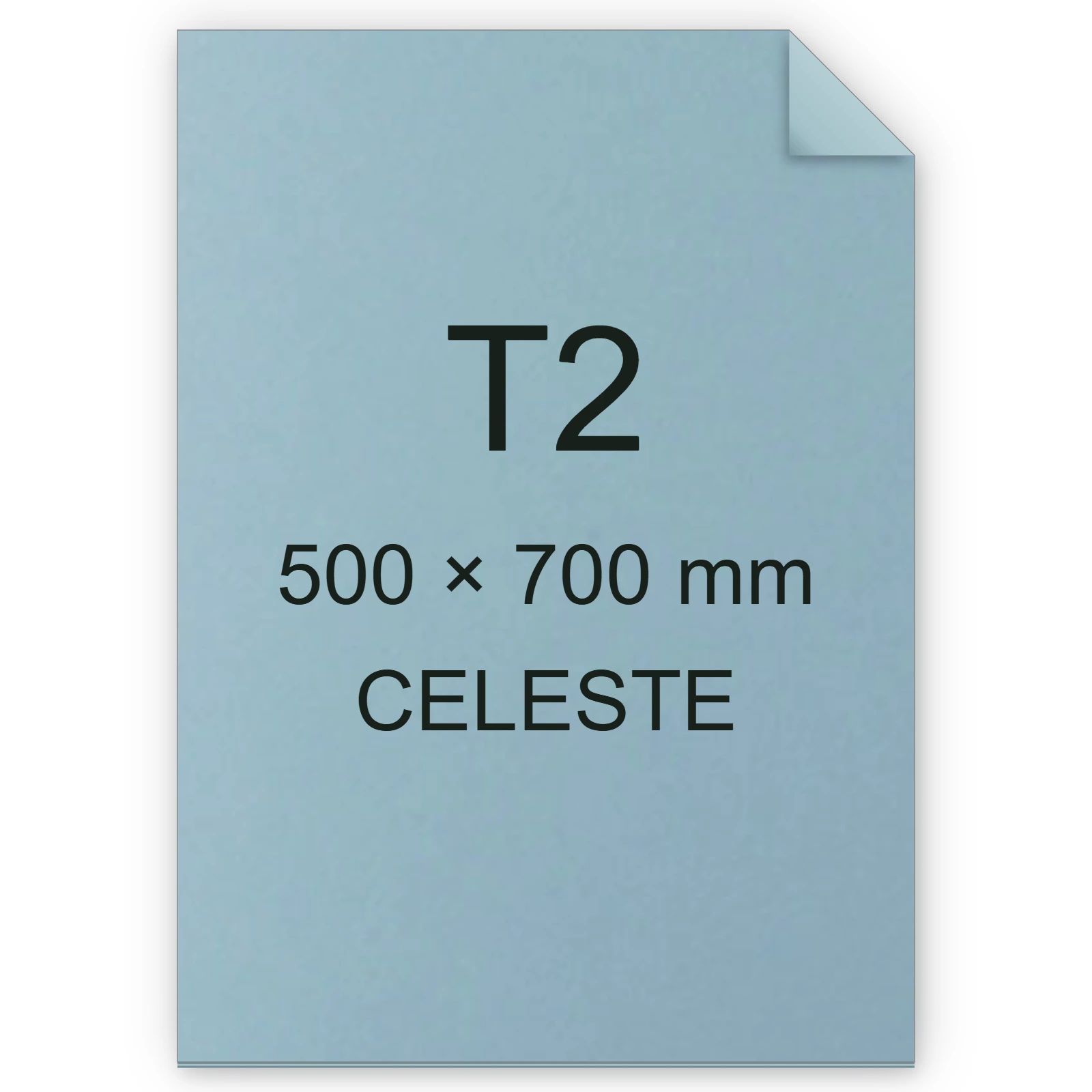 Cartoncino Favini, Bristol Color, 200 g/m², T2, CELESTE 08 FAVA35T302
