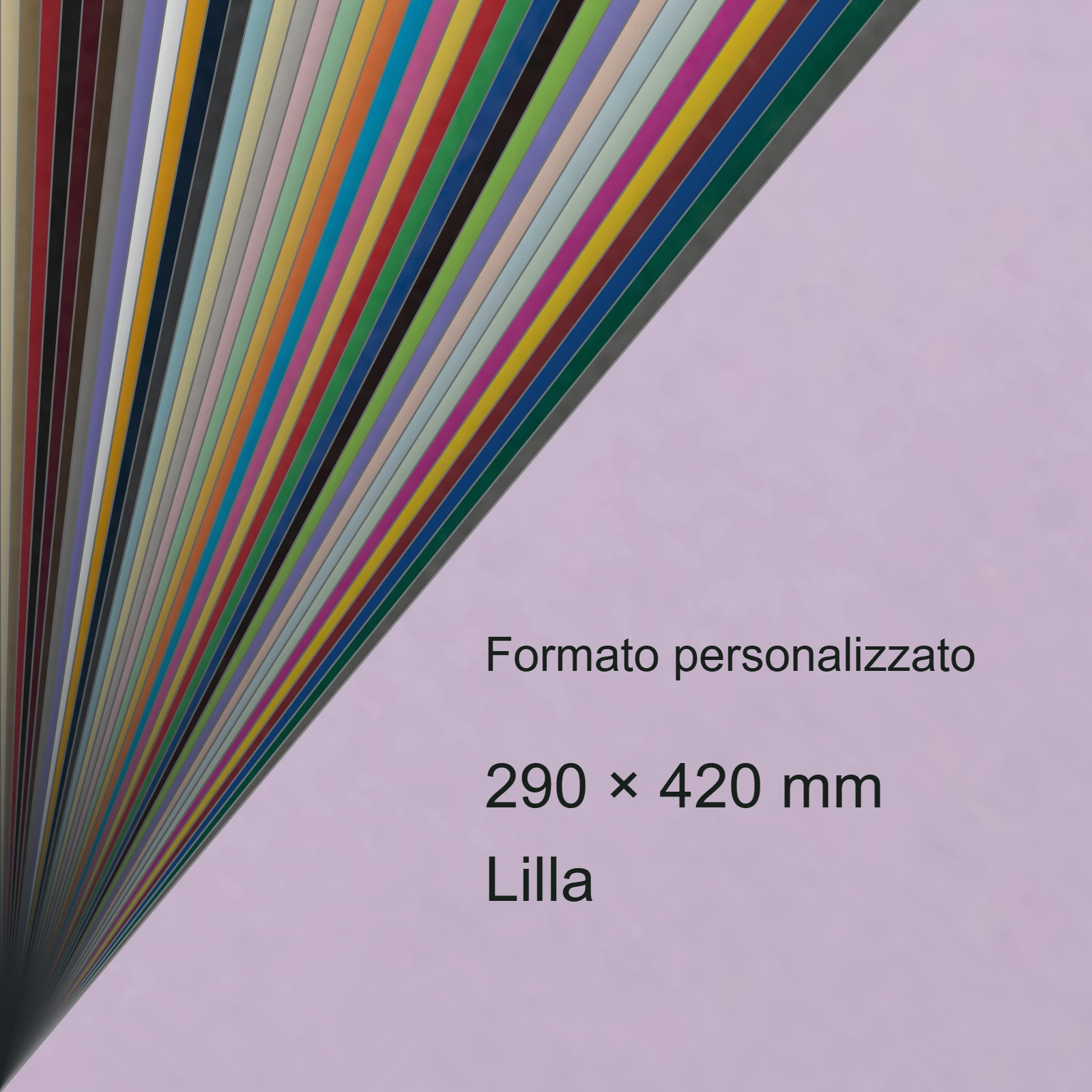 Cartoncino Favini, Burano, 140 g/m², 297x420 mm, LILLA 06 bra831A3 - immagine aggiuntiva