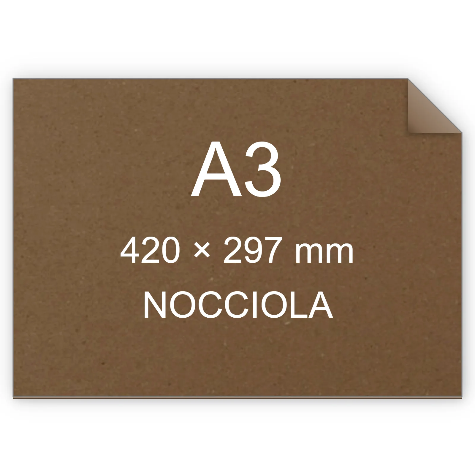 Cartoncino Favini, Crush, 250 g/m², A3, NOCCIOLA bra6717a3