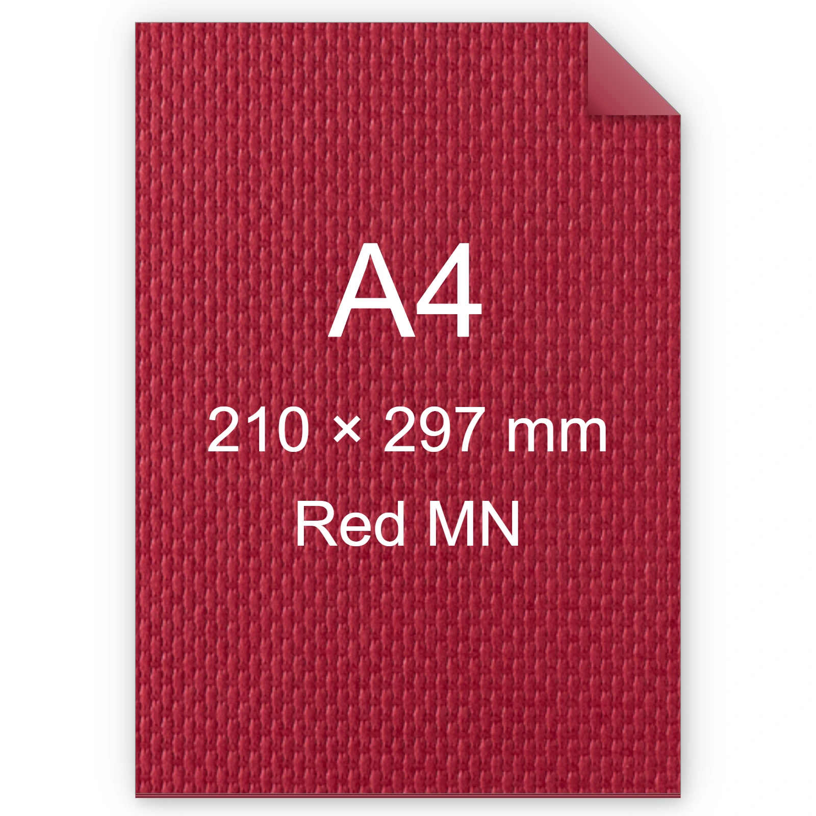 Cartoncino Favini, Classy Covers, 120 g/m², A4, RED MN bra6618
