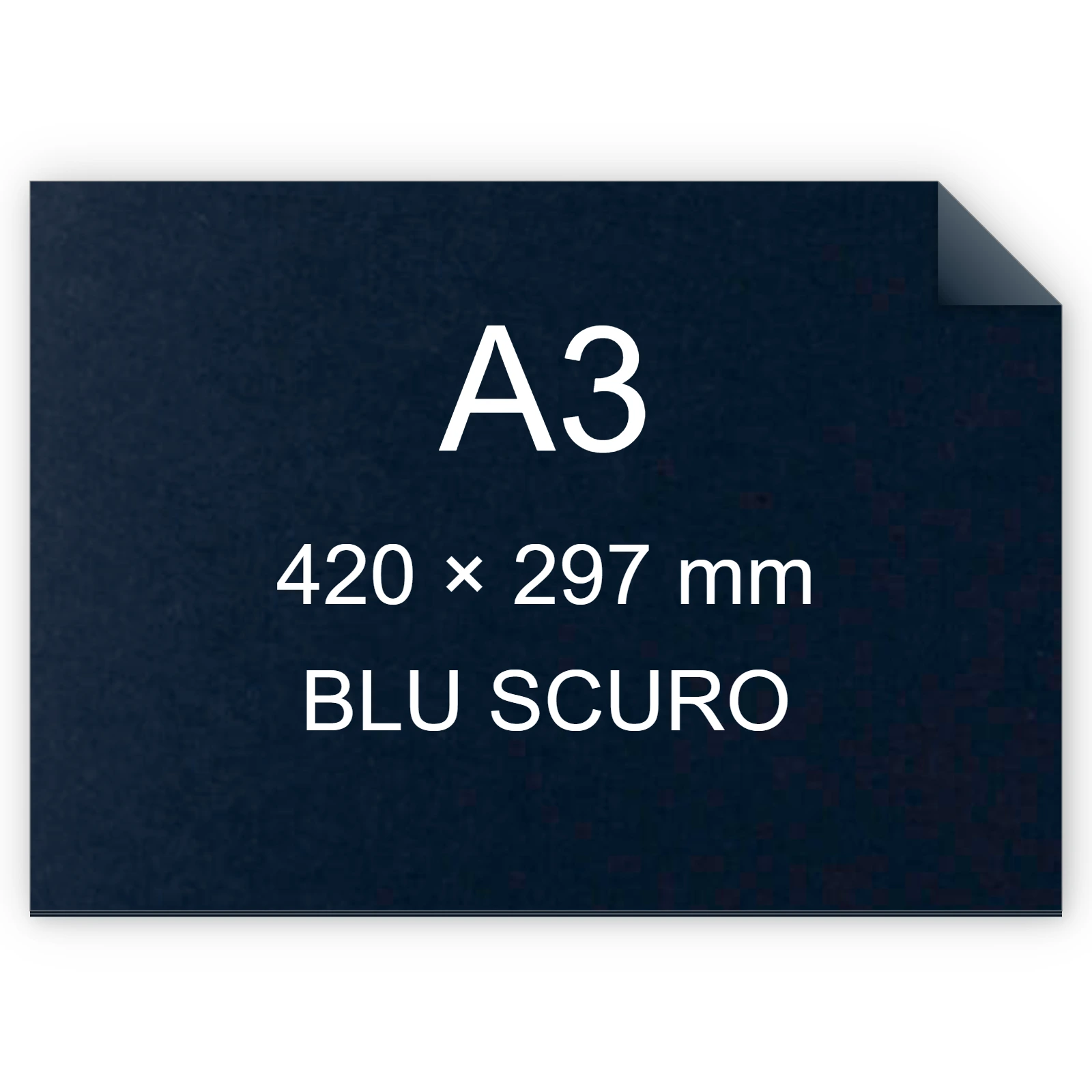 Cartoncino Favini, Sumo (1 mm), 700 g/m², A3, BLU SCURO BRA100A3
