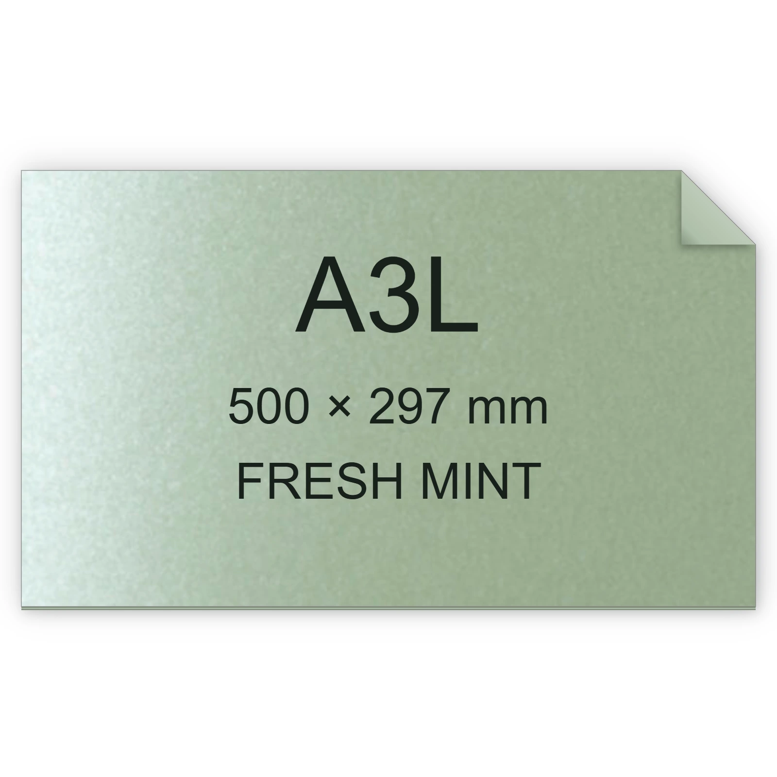 Cartoncino Favini, Majestic Classic, 290 g/m², A3L, FRESH MINT bra752a3l