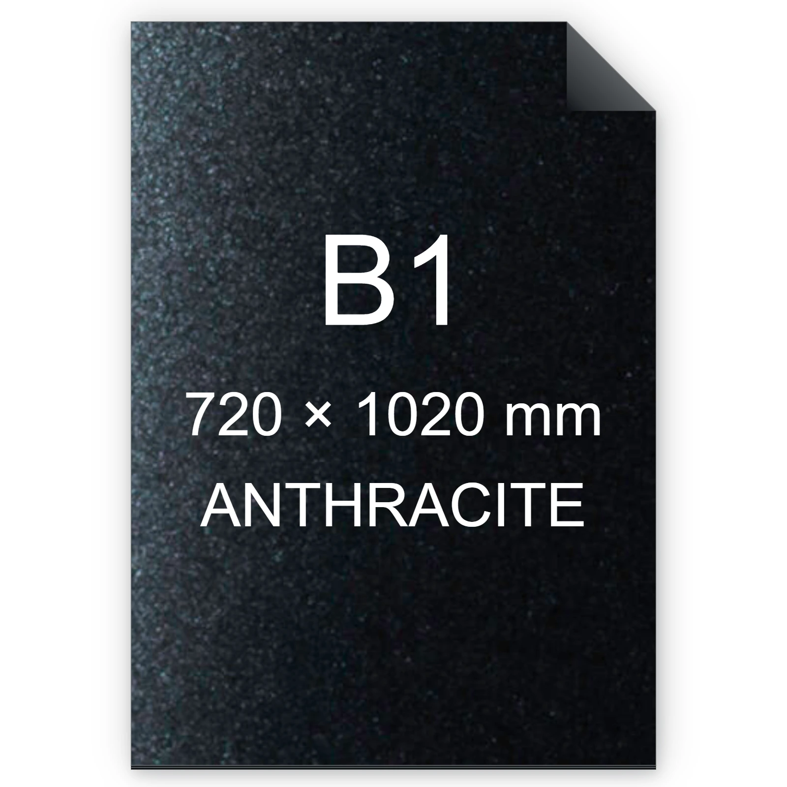 Cartoncino Favini, Majestic Classic, 290 g/m², B1, ANTHRACITE bra765b1